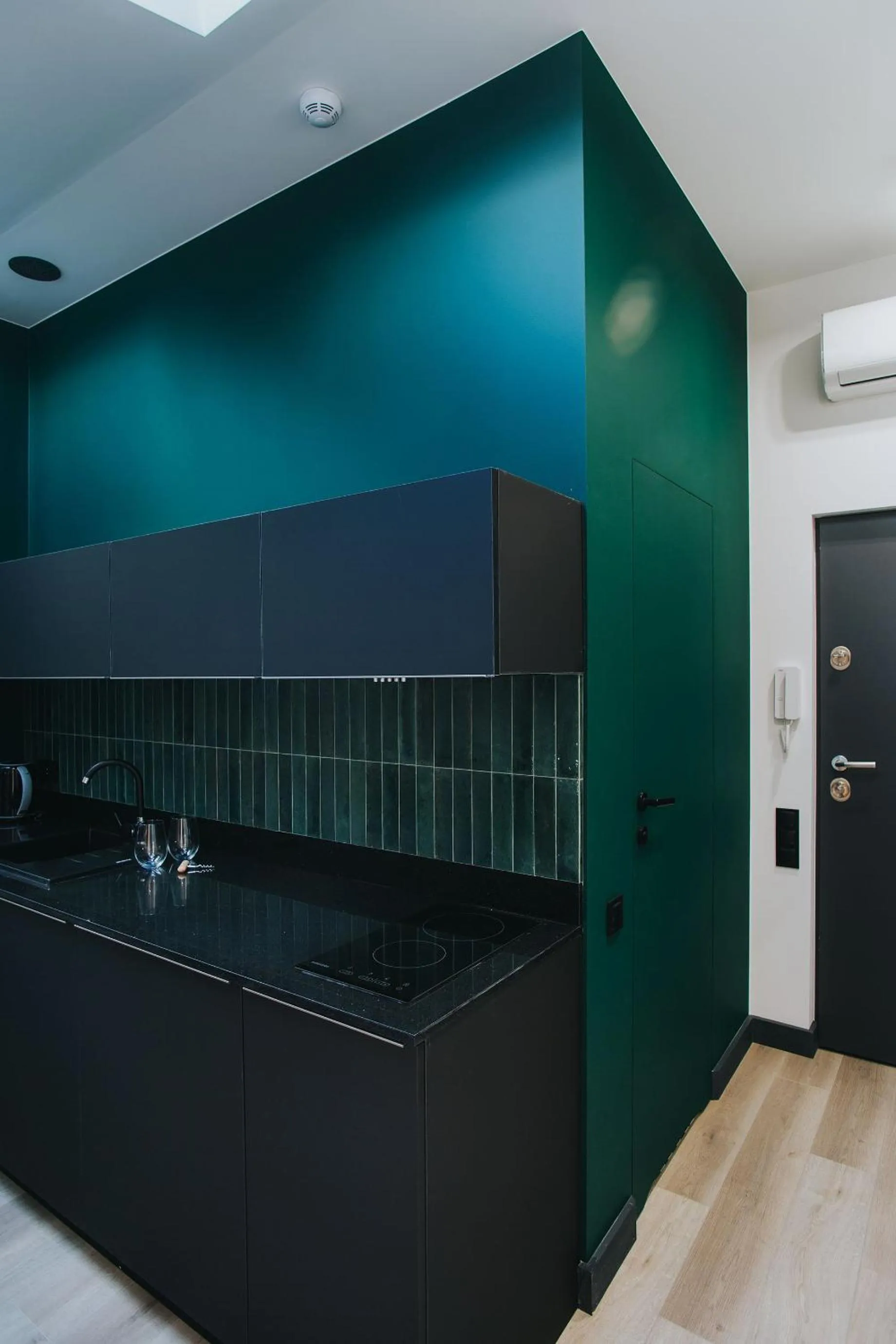 Kitchen or kitchenette in Apartamenty BIBLIO