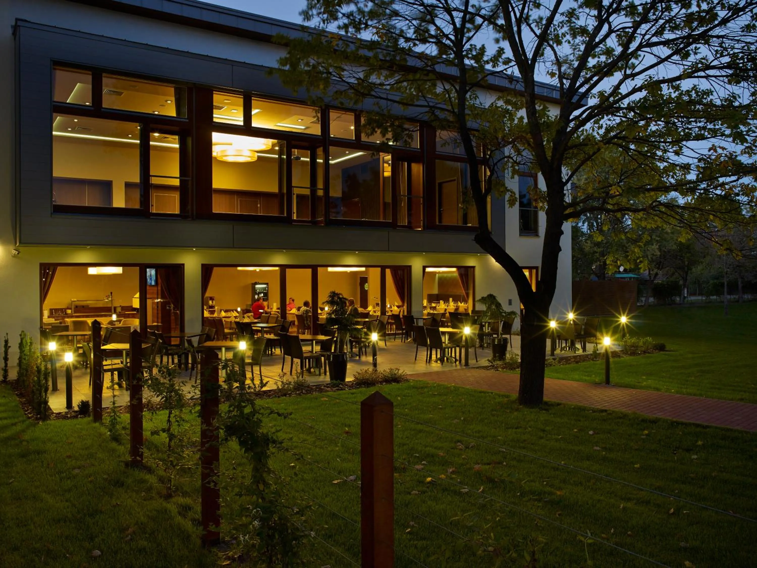 Patio in Barack Thermal Hotel and Spa