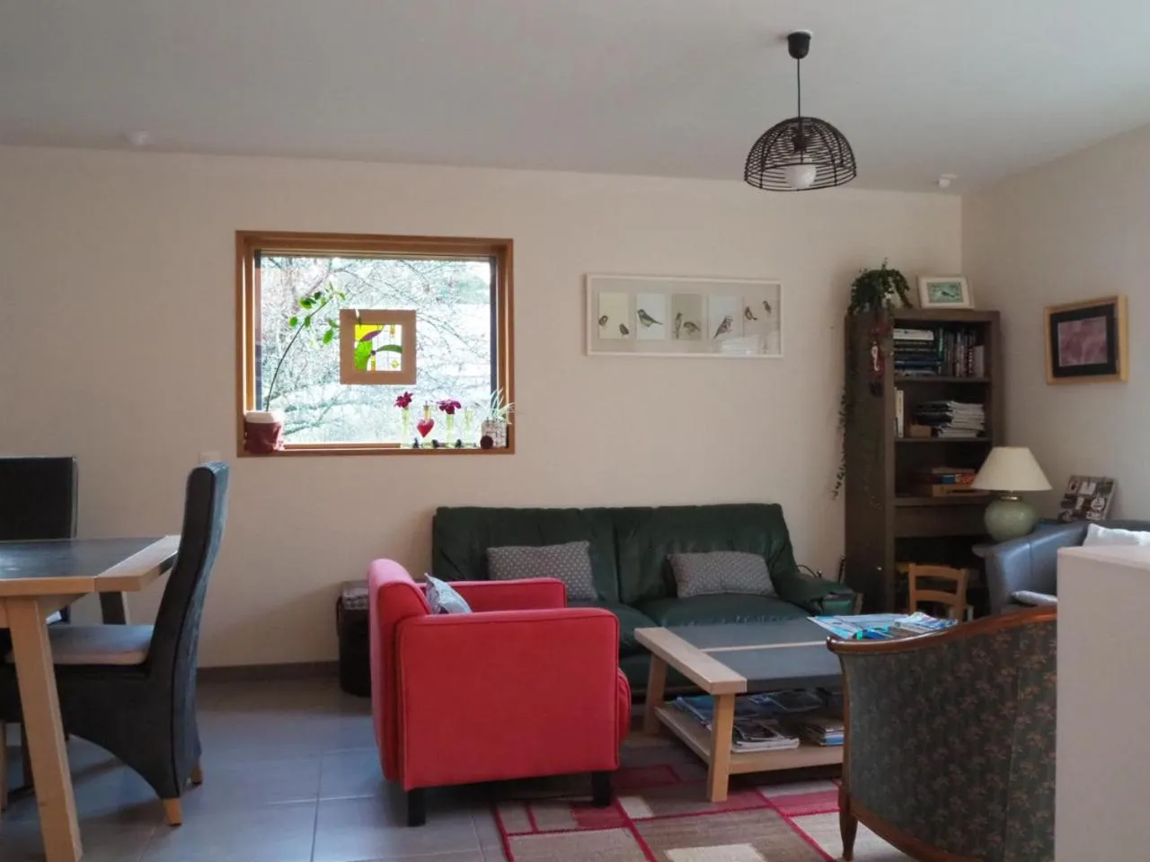 Living room in Le Jardin aux Oiseaux