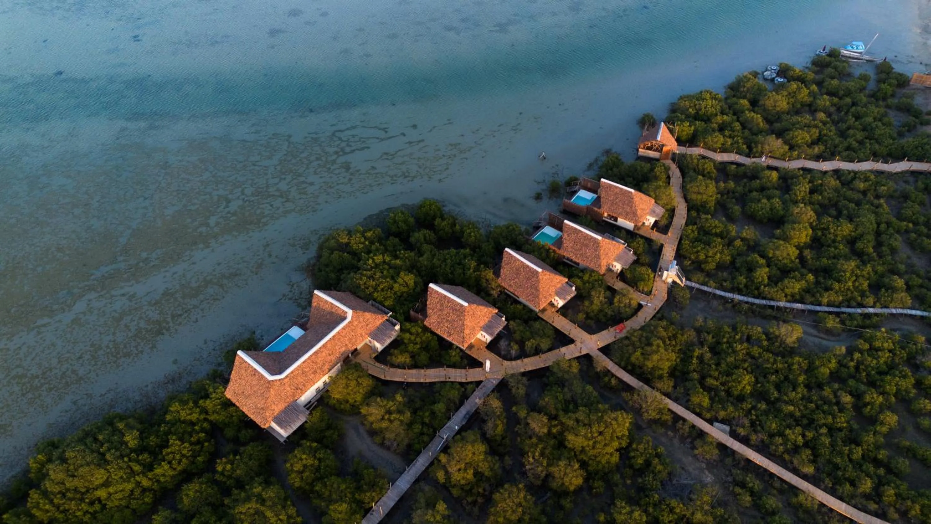 Property building in Casa Mikoko Resort