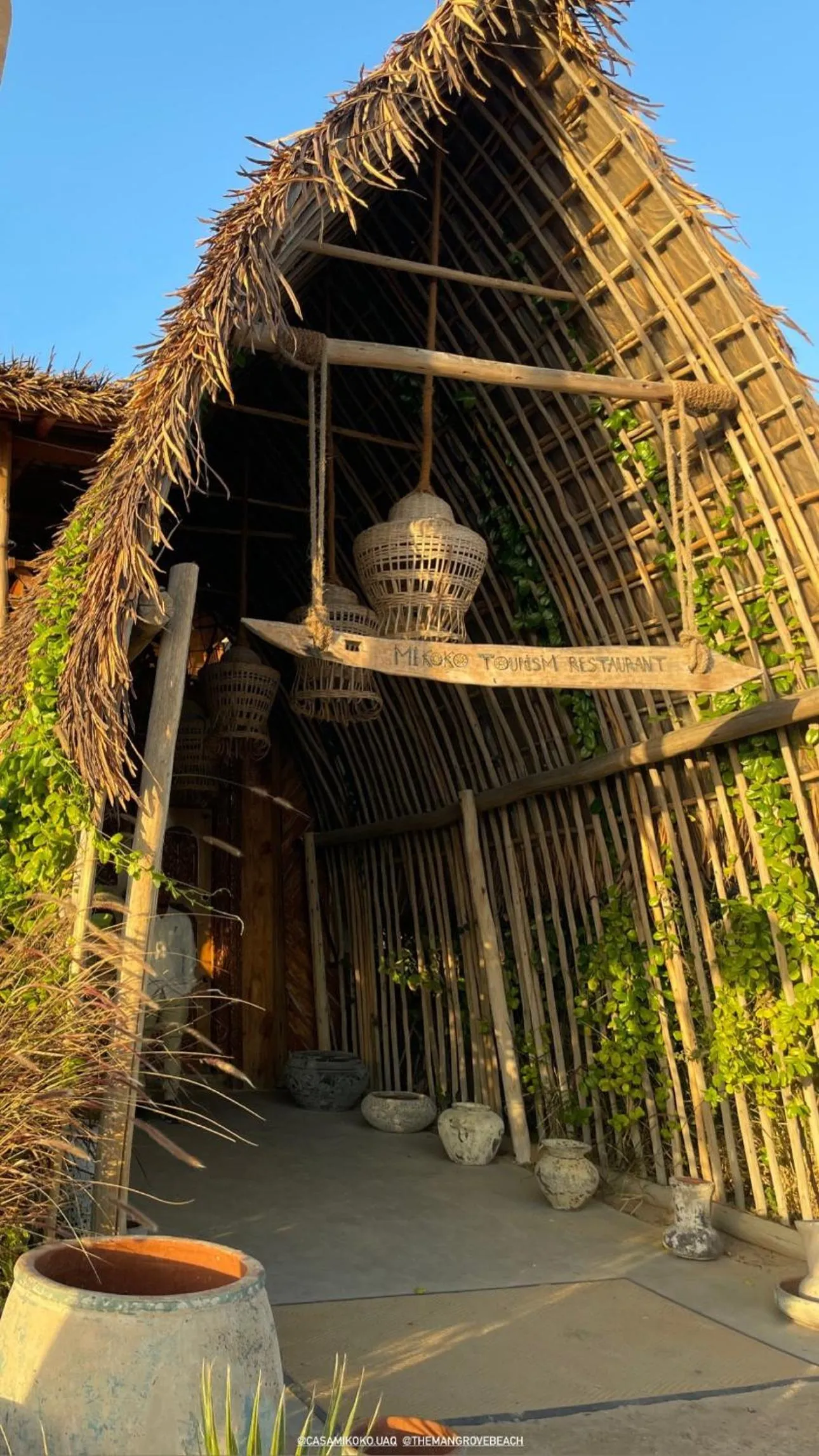 Property building in Casa Mikoko Resort