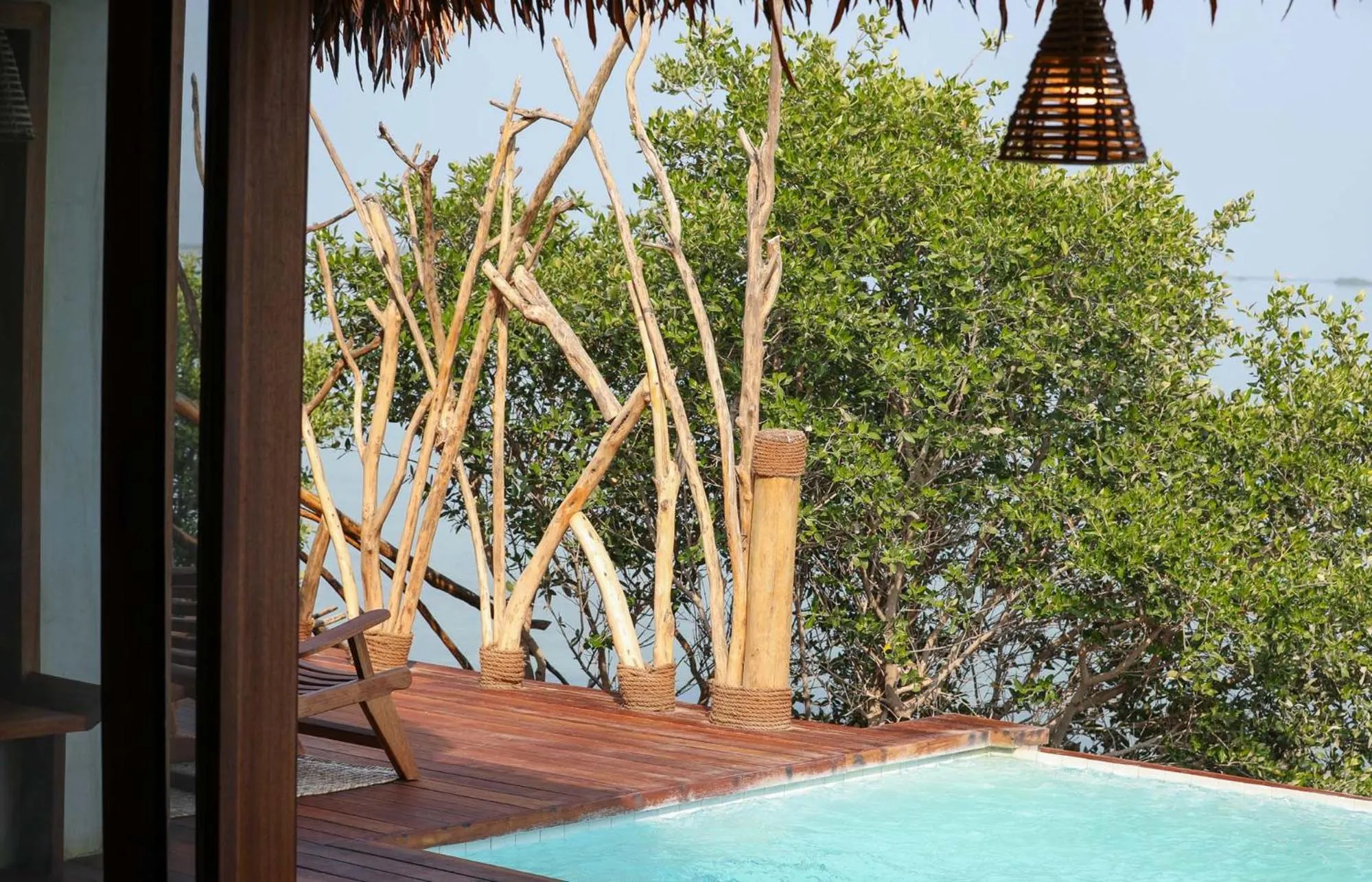 Pool view in Casa Mikoko Resort