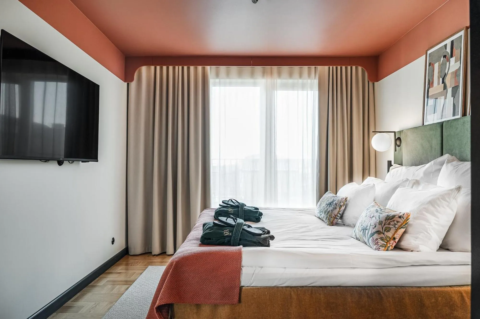 Bed in Hotel Fratelli