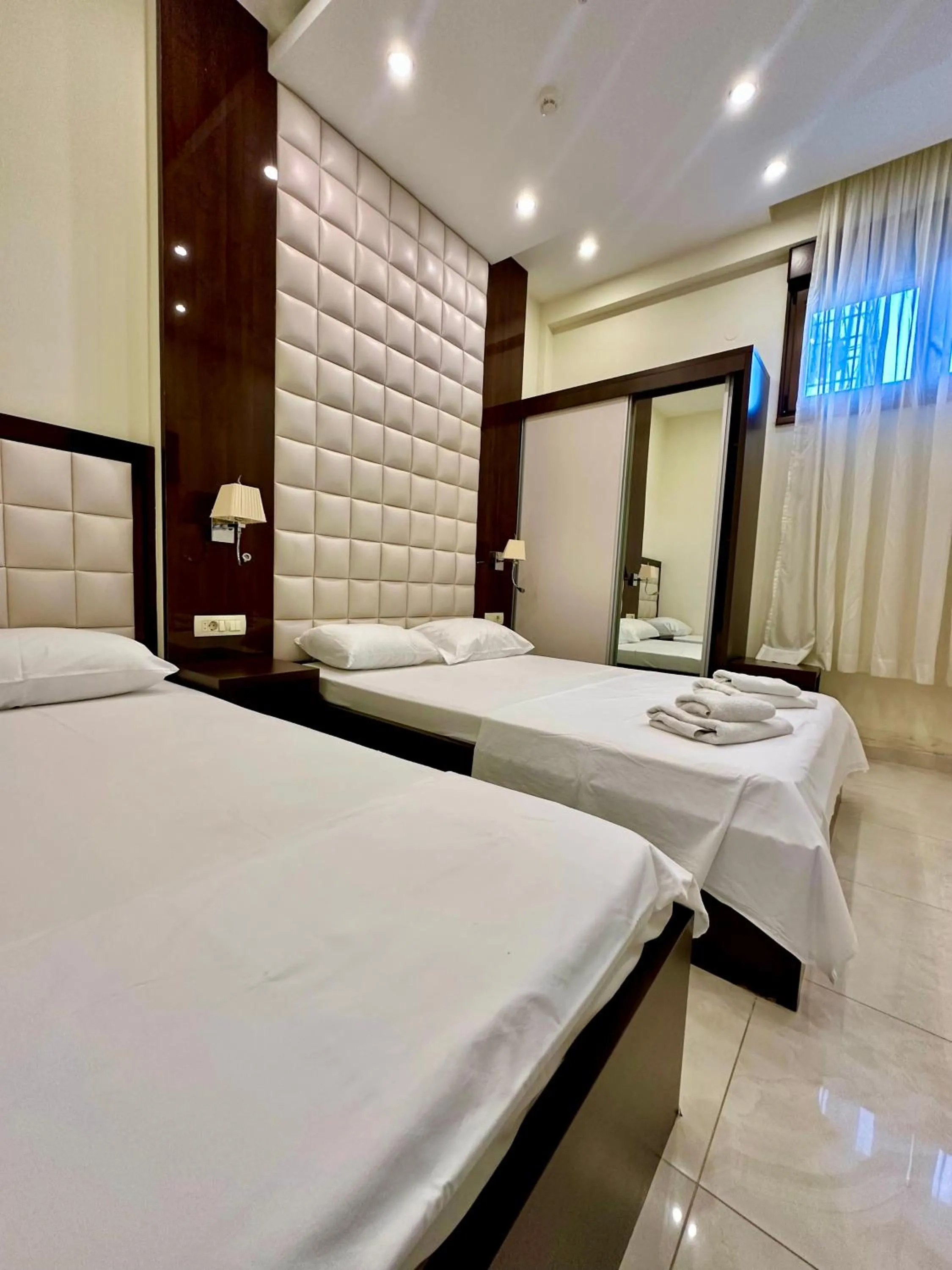 Bedroom, Bed in Shine residence