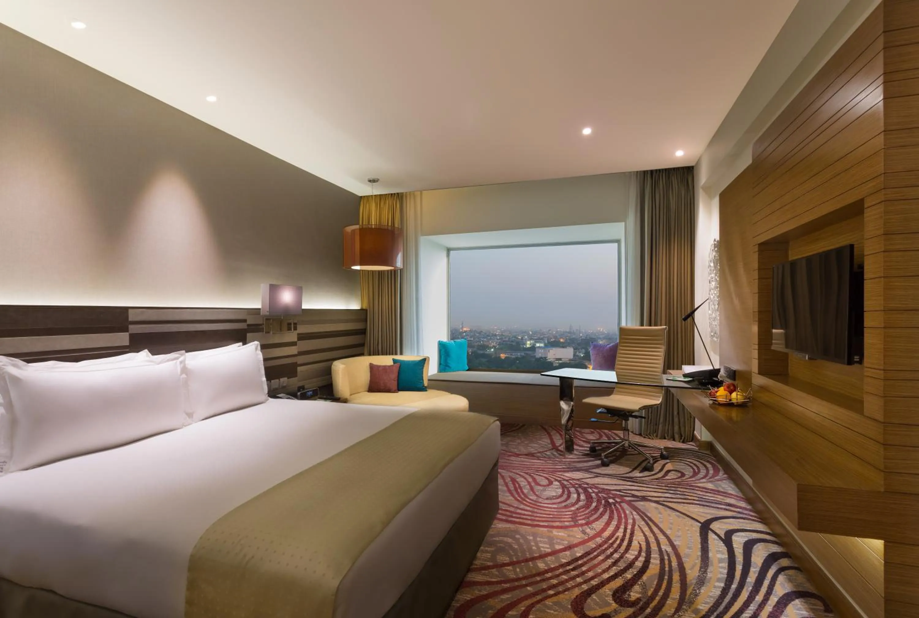 TV and multimedia, Bed in Holiday Inn Jaipur City Centre by IHG