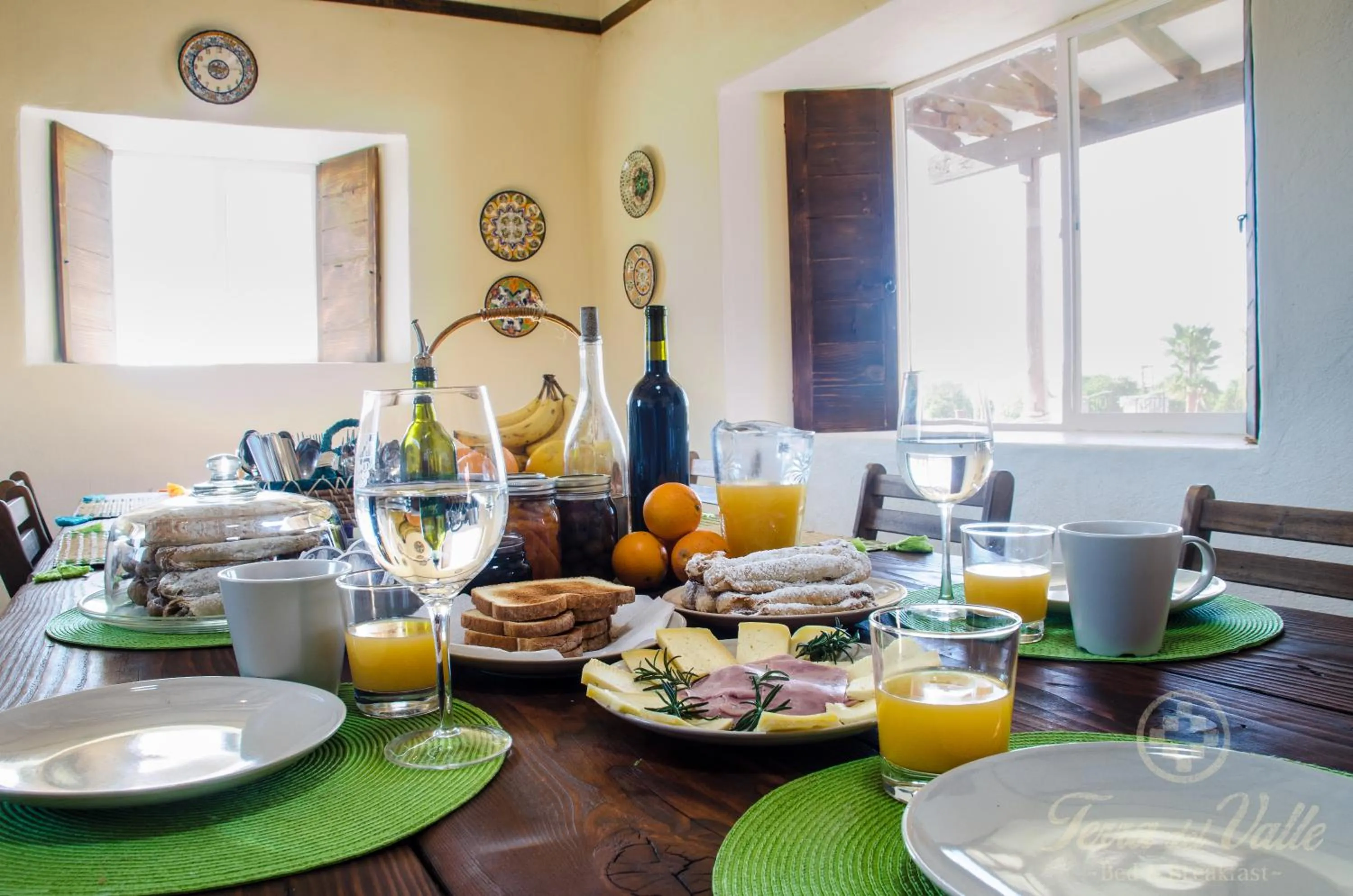 Breakfast in Terra del Valle Bed & Breakfast