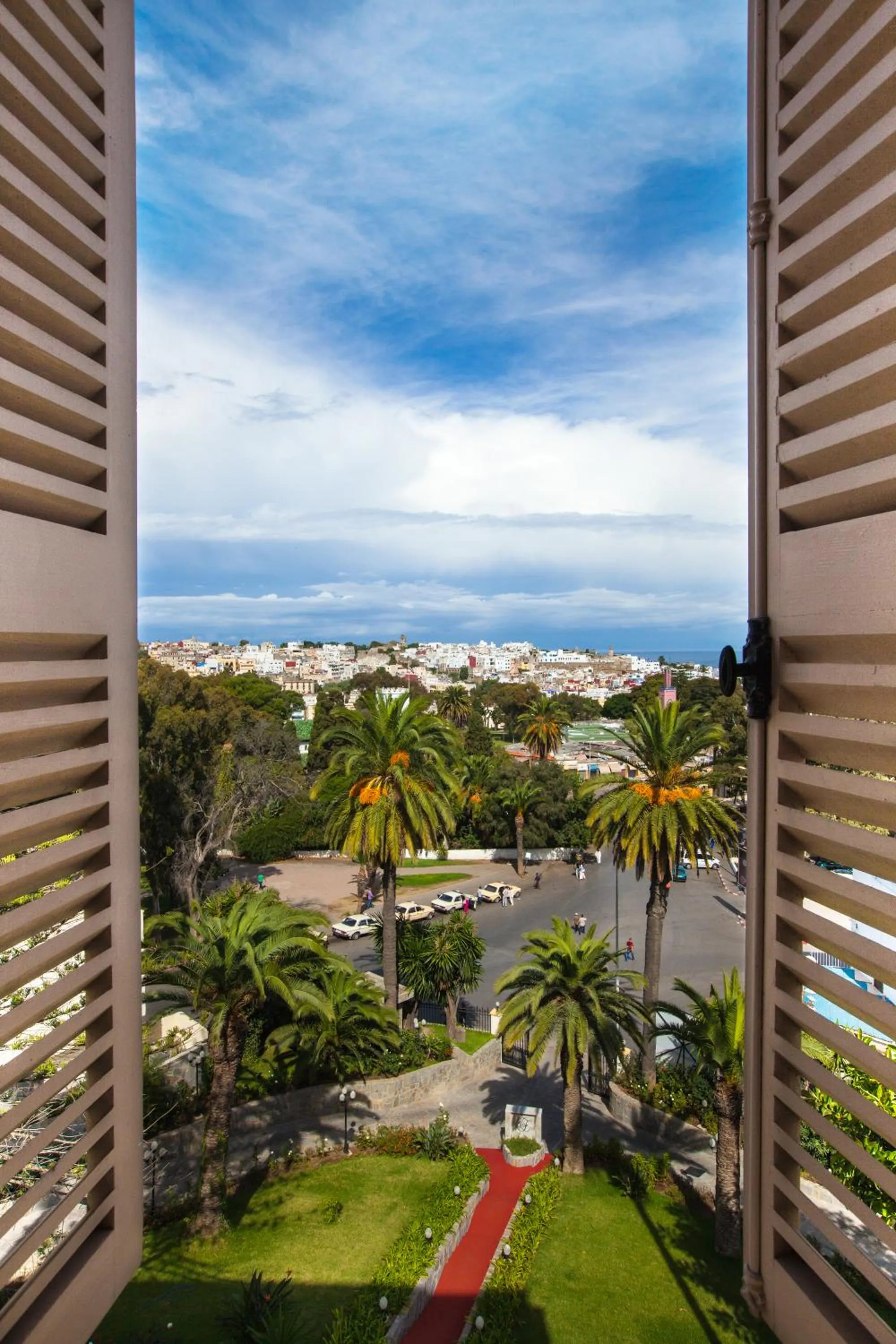 Garden in Grand Hotel Villa de France