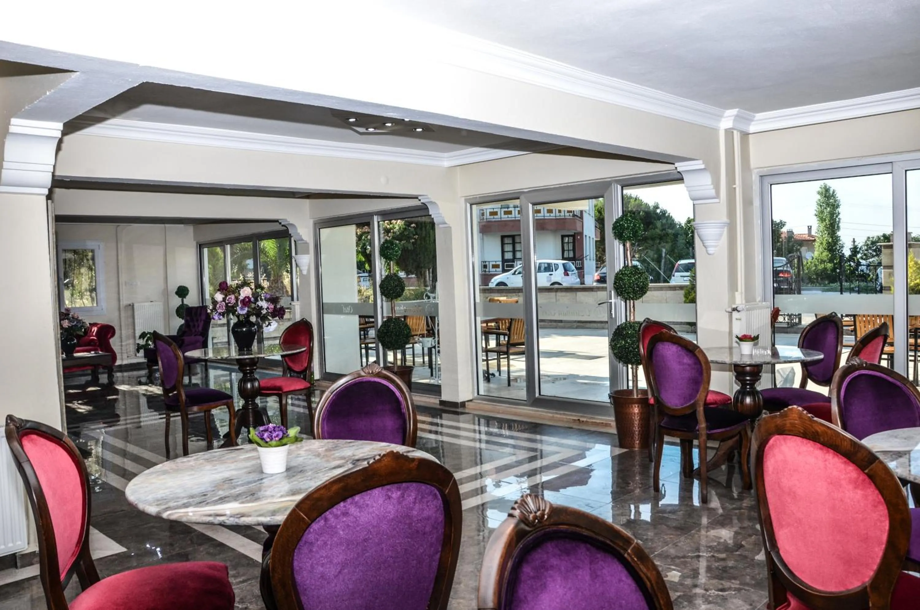 Decorative detail in Uzunhan Hotel