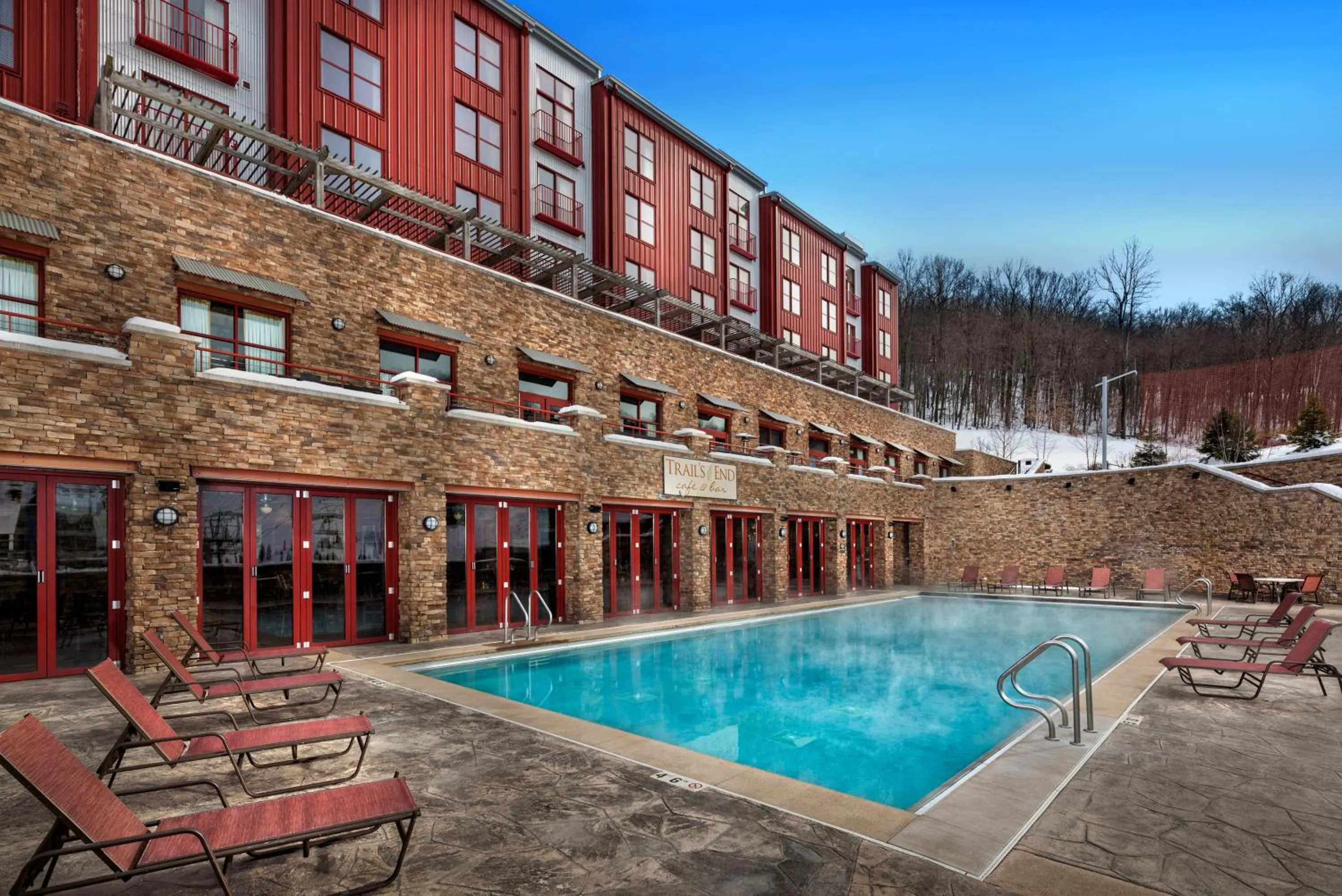 Swimming pool in Bear Creek Mountain Resort