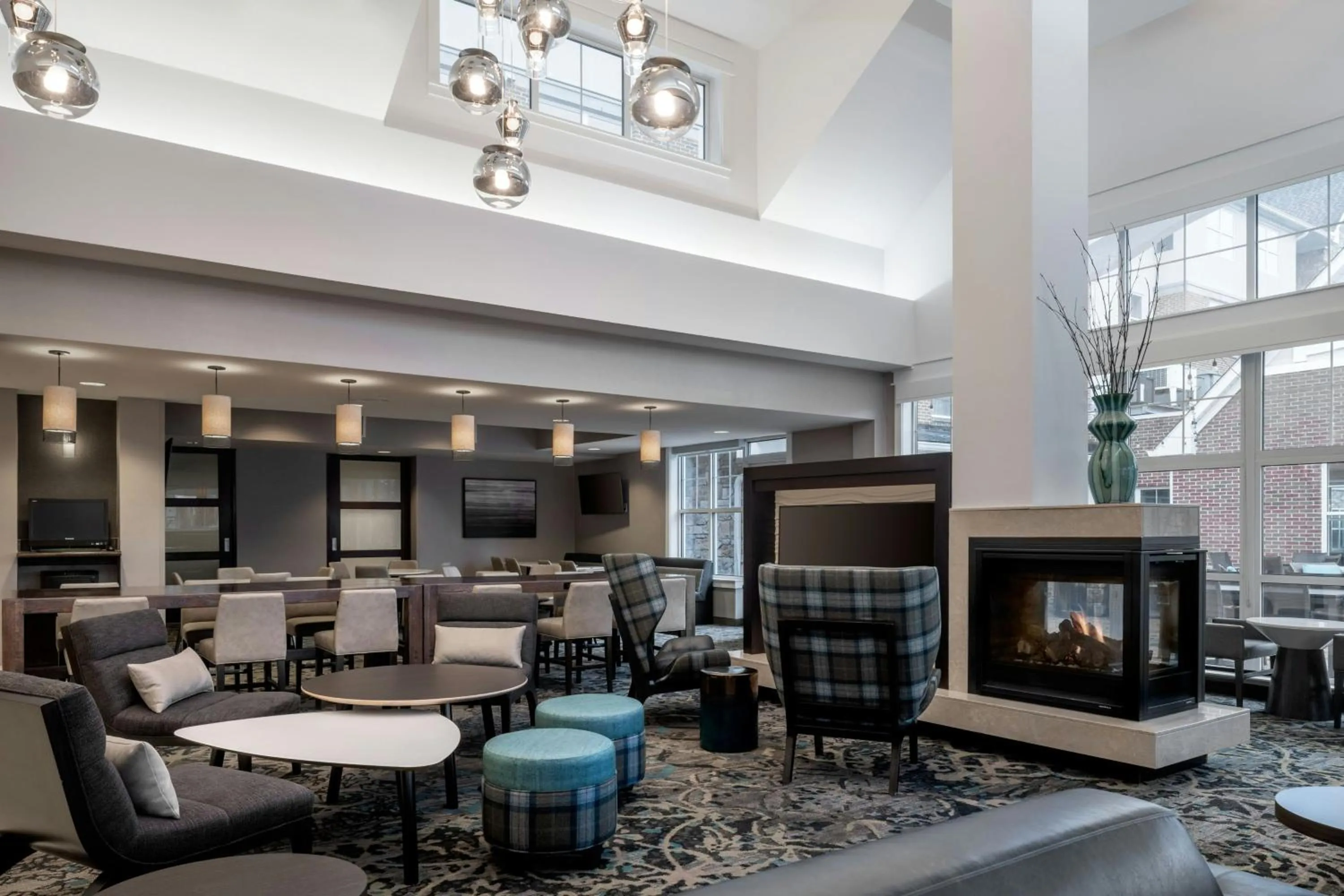 Lobby or reception in Residence Inn by Marriott Akron Fairlawn