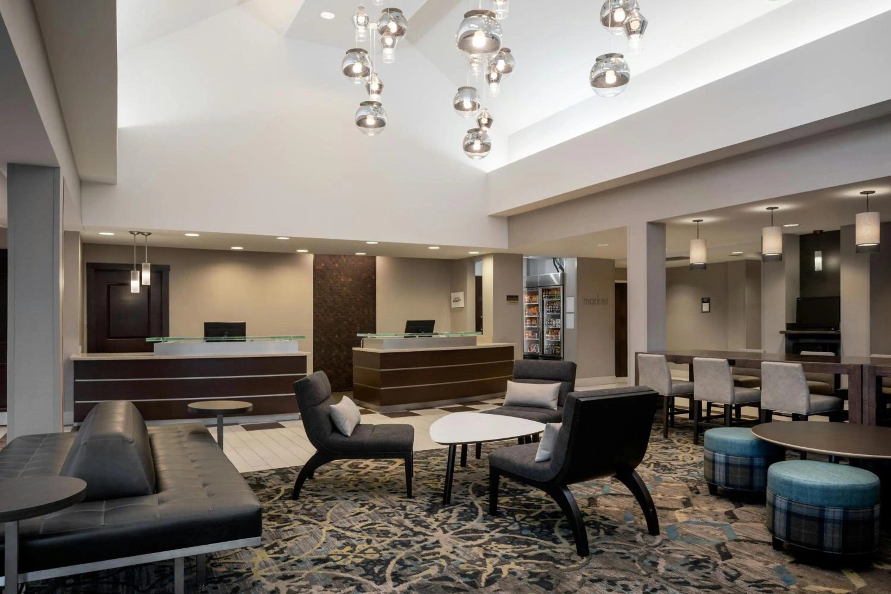 Lobby or reception in Residence Inn by Marriott Akron Fairlawn