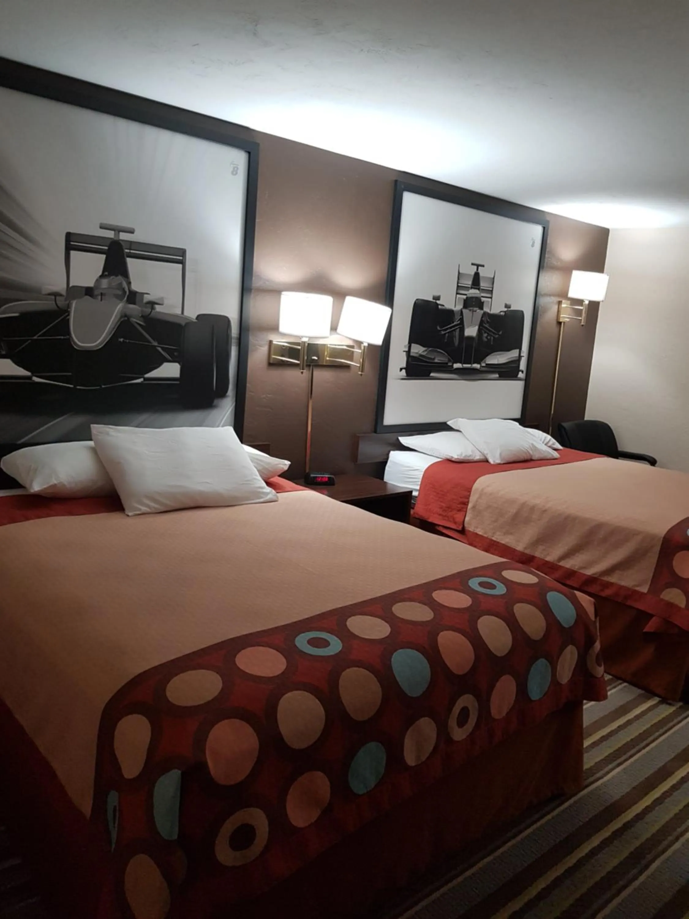 Bed in Super 8 by Wyndham Shelton