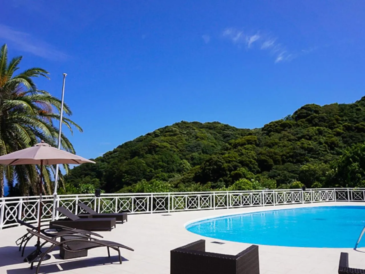 Pool view in LiVEMAX RESORT Izu Shimoda
