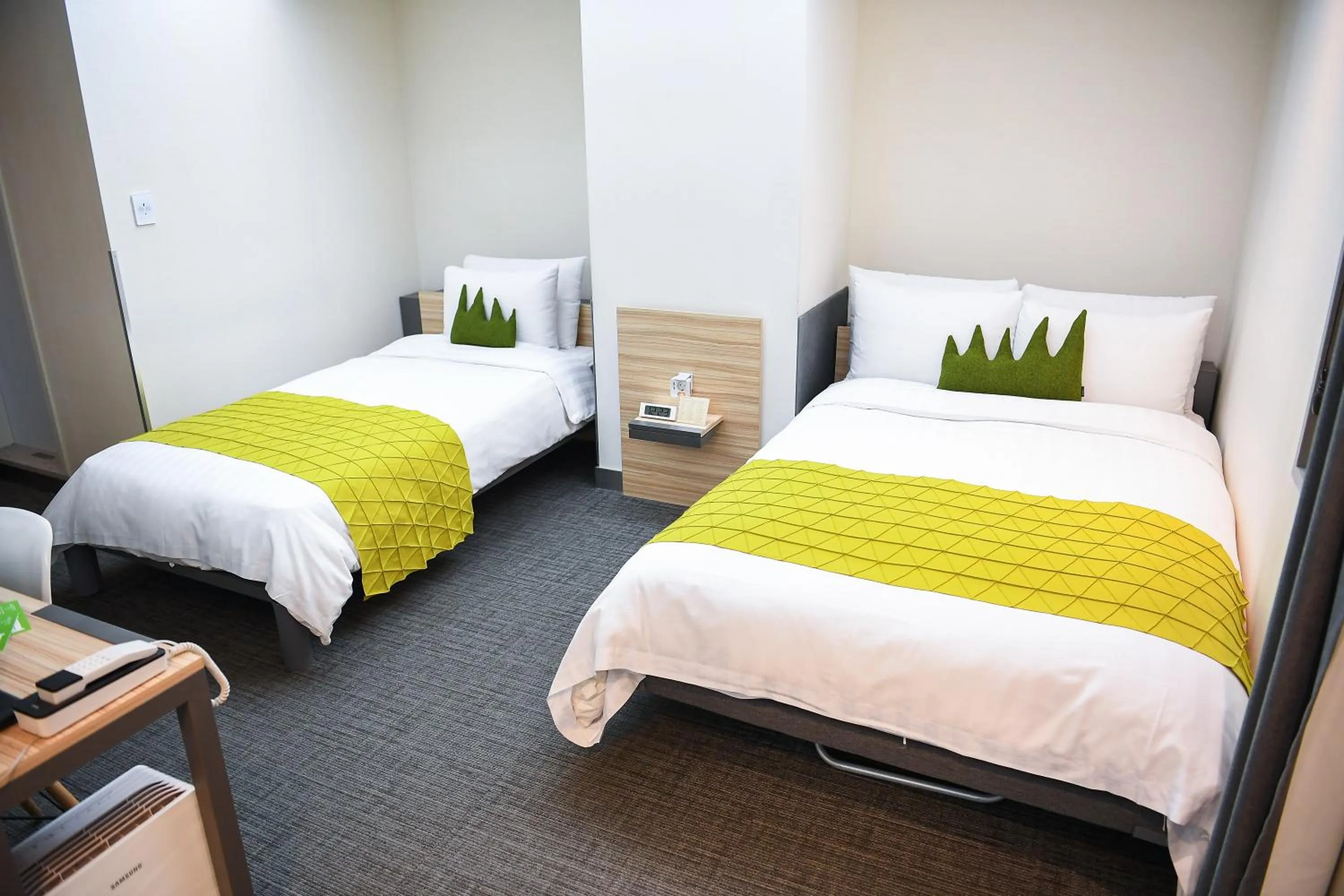 Bed in Metro Hotel Myeongdong