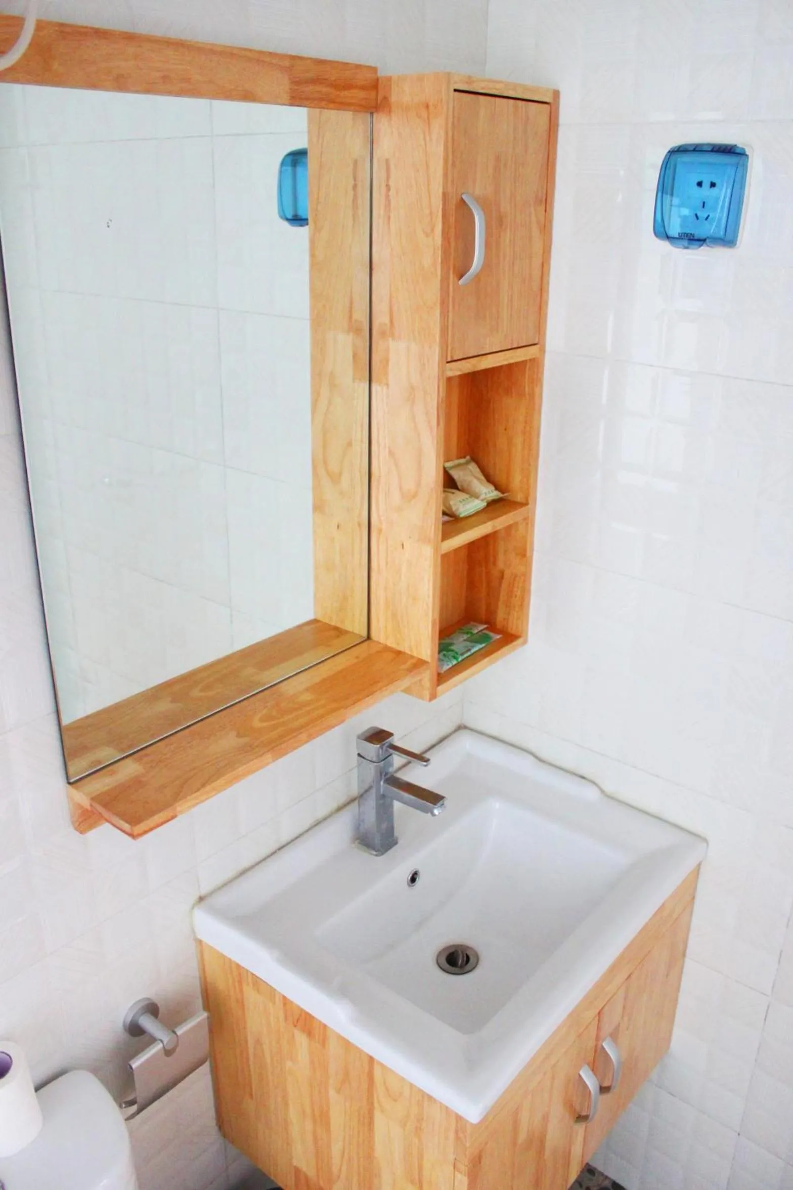 Bathroom in Jinan Mountain and Sea Culture Hotel