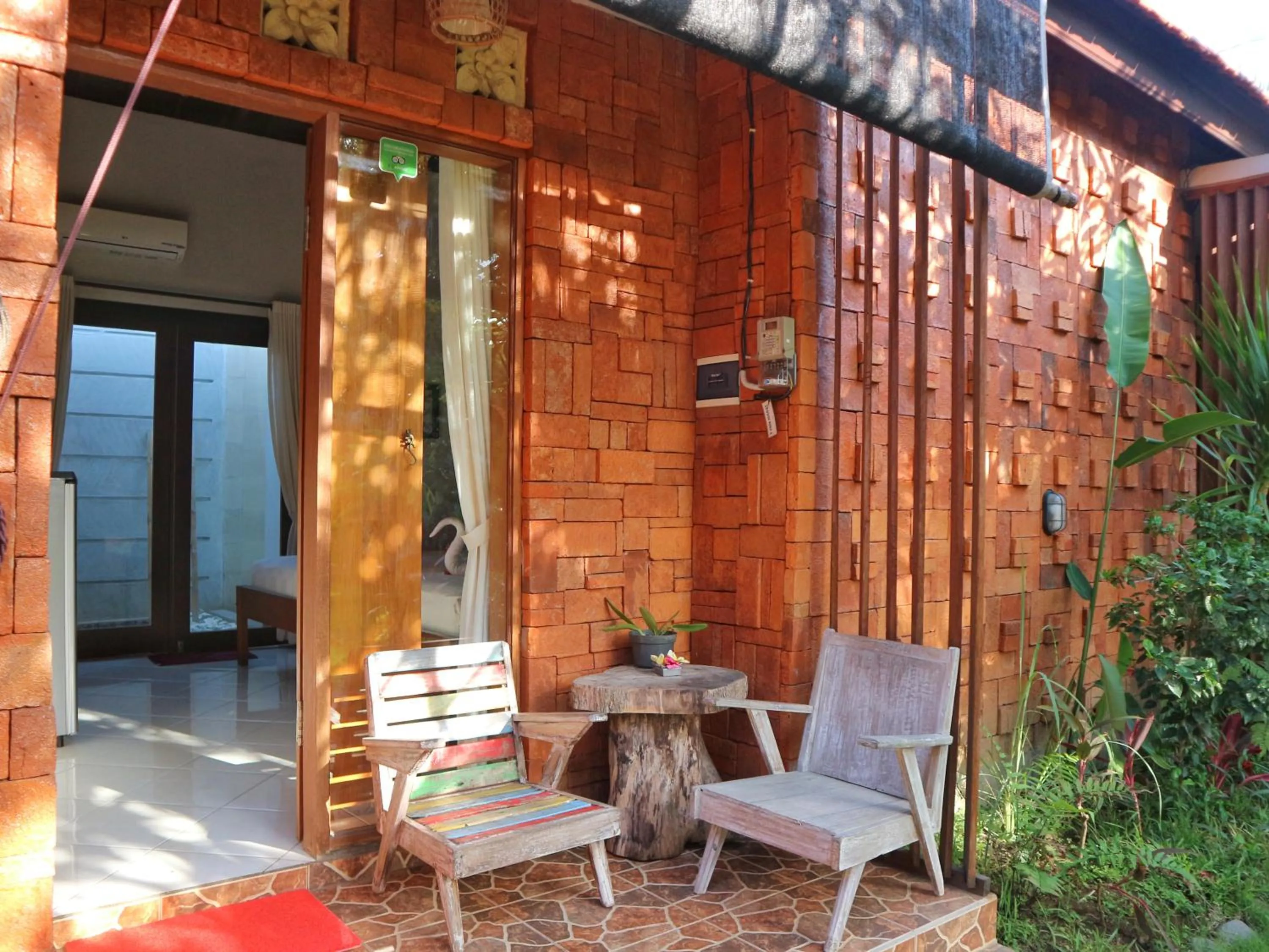 Balcony/Terrace in Louto Dmell Villa & Guesthouse