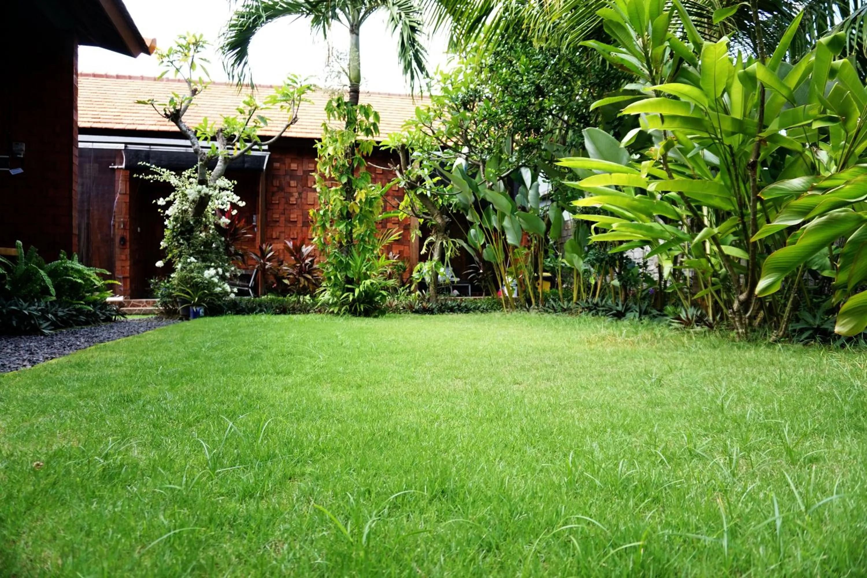 Garden in Louto Dmell Villa & Guesthouse
