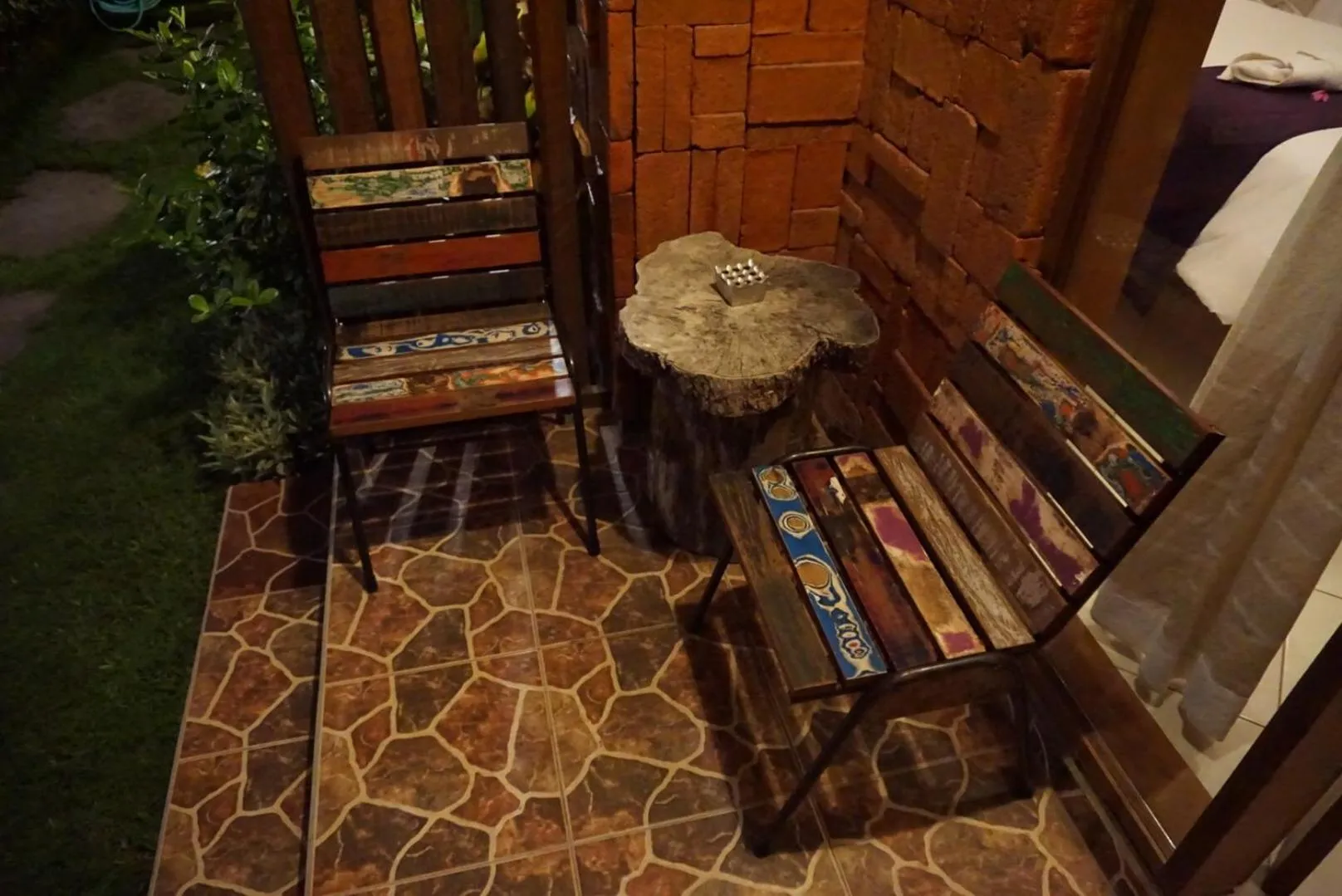 Balcony/Terrace in Louto Dmell Villa & Guesthouse