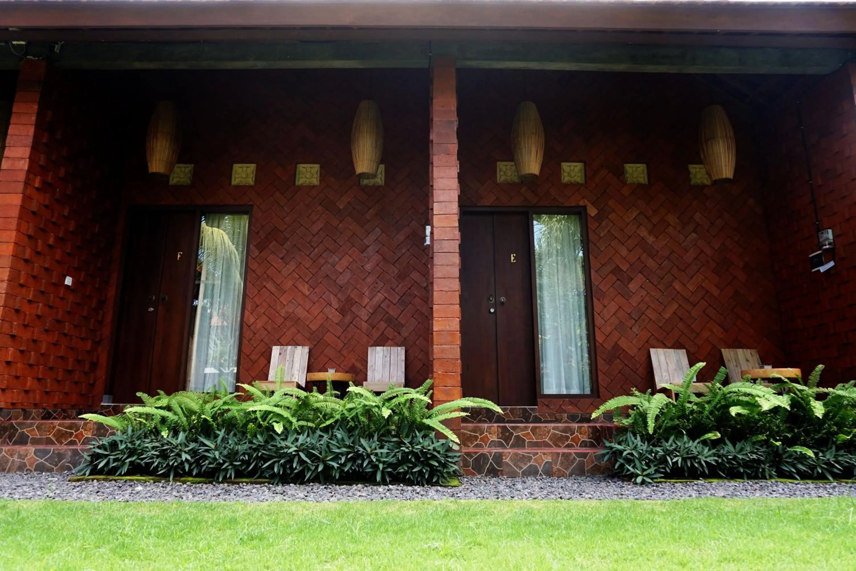 Patio in Louto Dmell Villa & Guesthouse