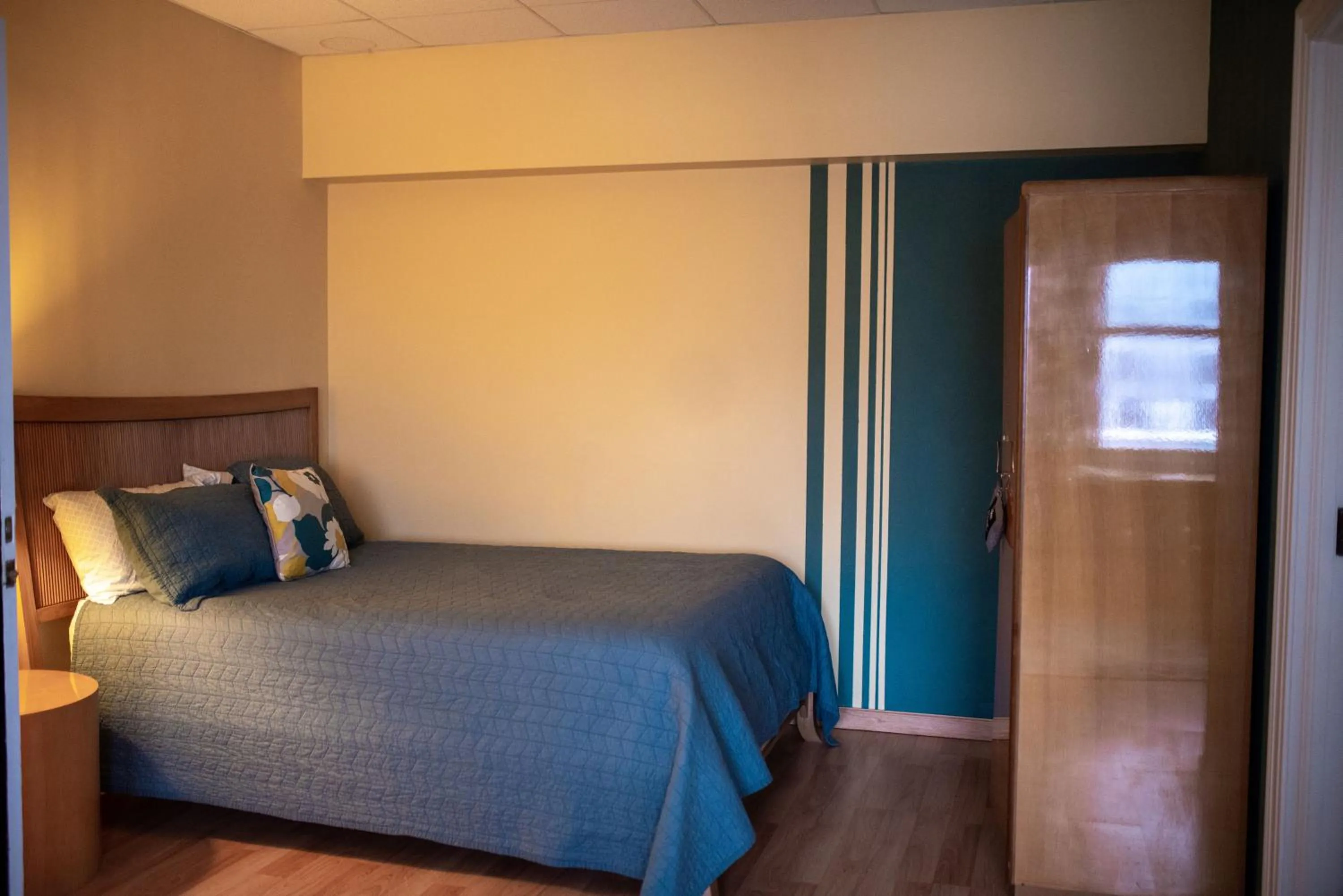 Bed in Fountainview Inn