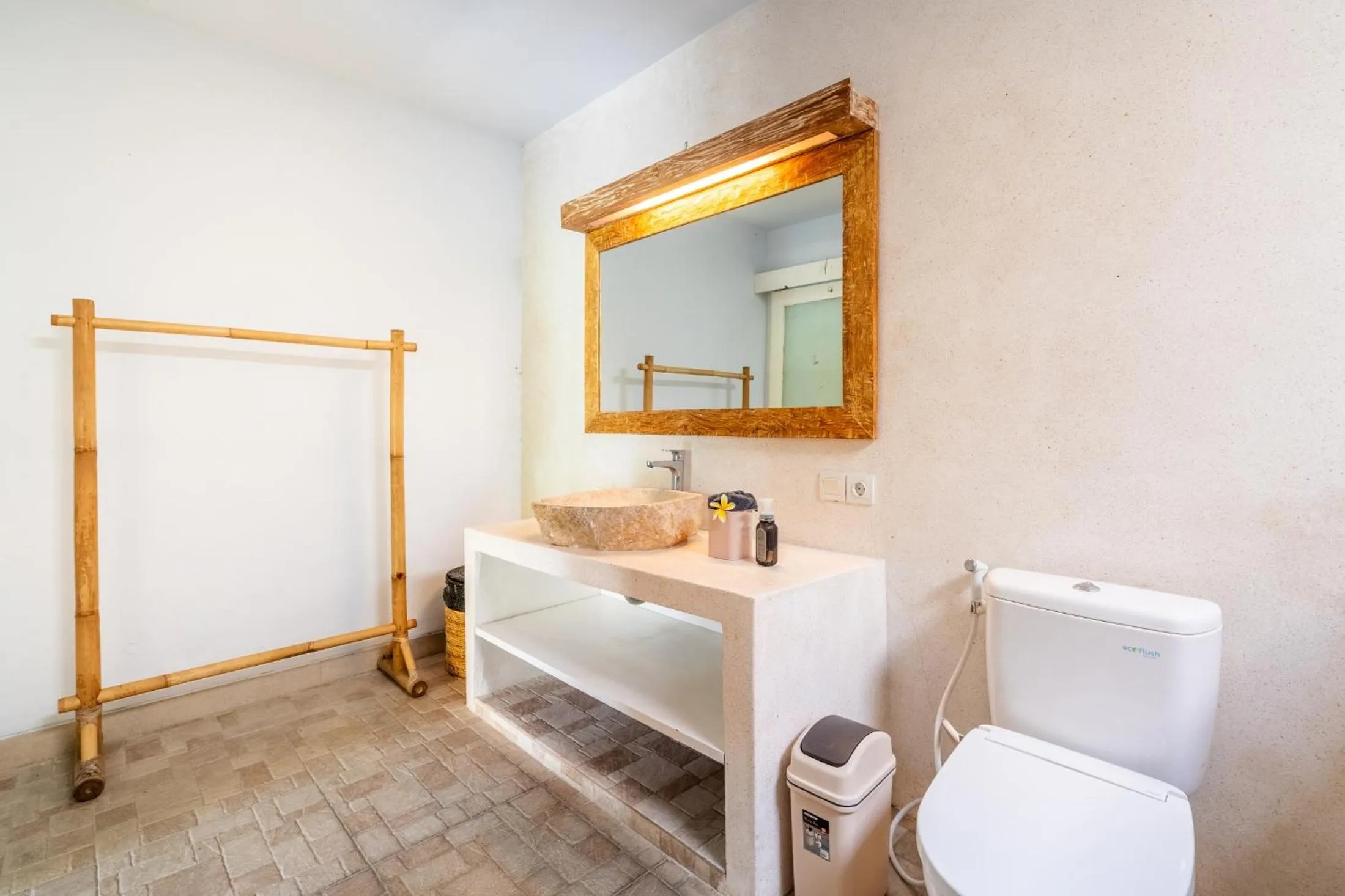 Toilet in Jungle Amaranth Villa Canggu - Exclusive 3BR Retreat with Pool, Modern Amenities and Top Location