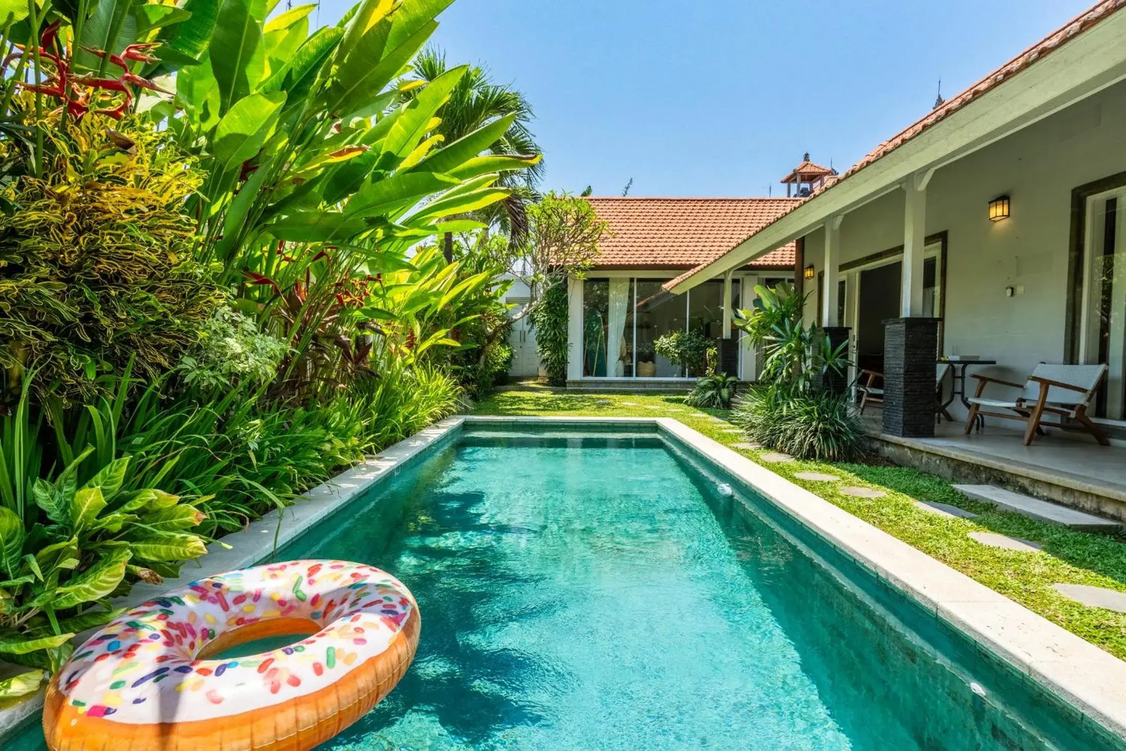 Two-Bedroom Villa in Jungle Amaranth Villa Canggu - Exclusive 3BR Retreat with Pool, Modern Amenities and Top Location Two-Bedroom Villa in Jungle Amaranth Villa Canggu - Exclusive 3BR Retreat with Pool, Modern Amenities and Top Location