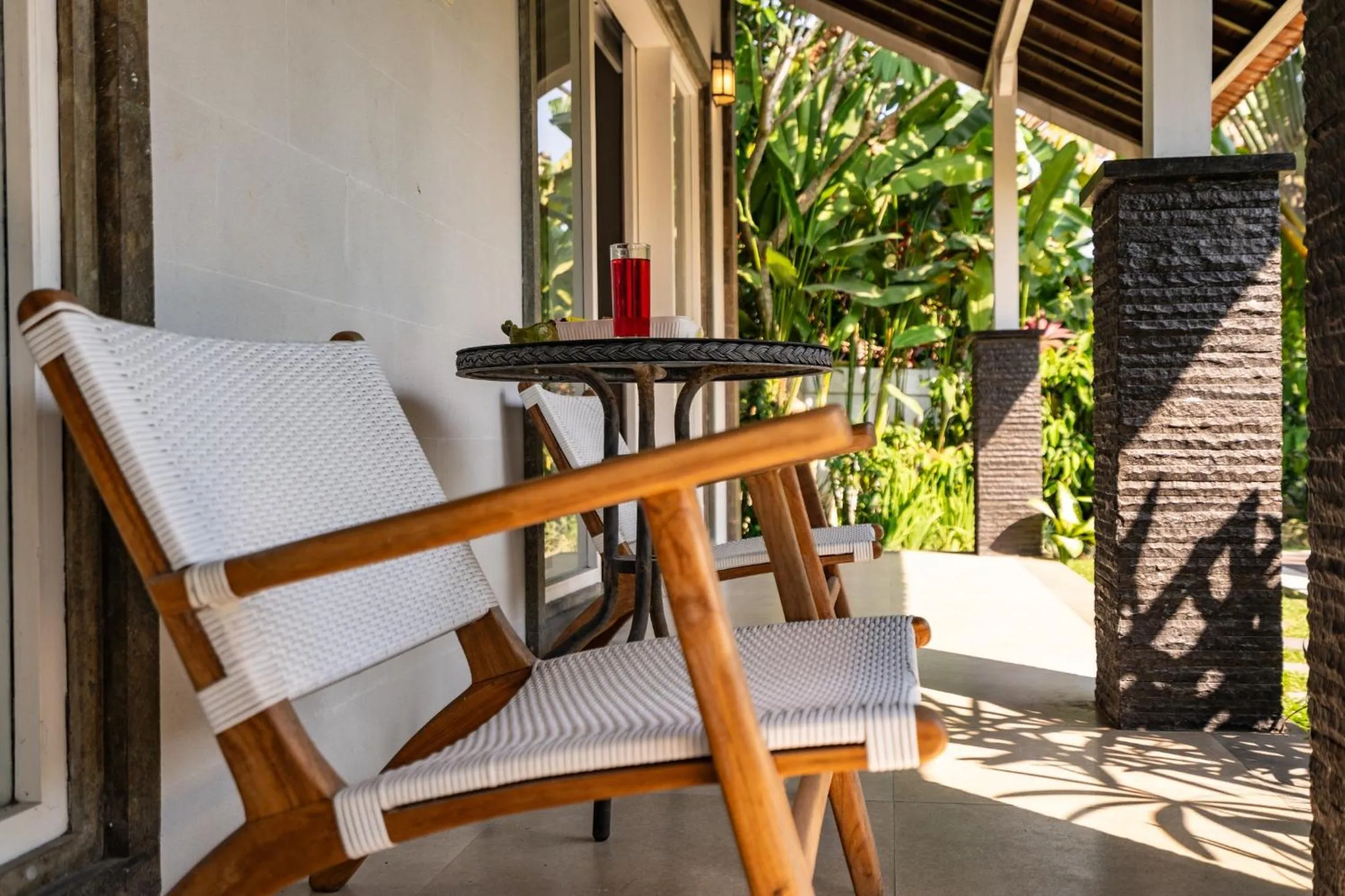 Balcony/Terrace in Jungle Amaranth Villa Canggu - Exclusive 3BR Retreat with Pool, Modern Amenities and Top Location