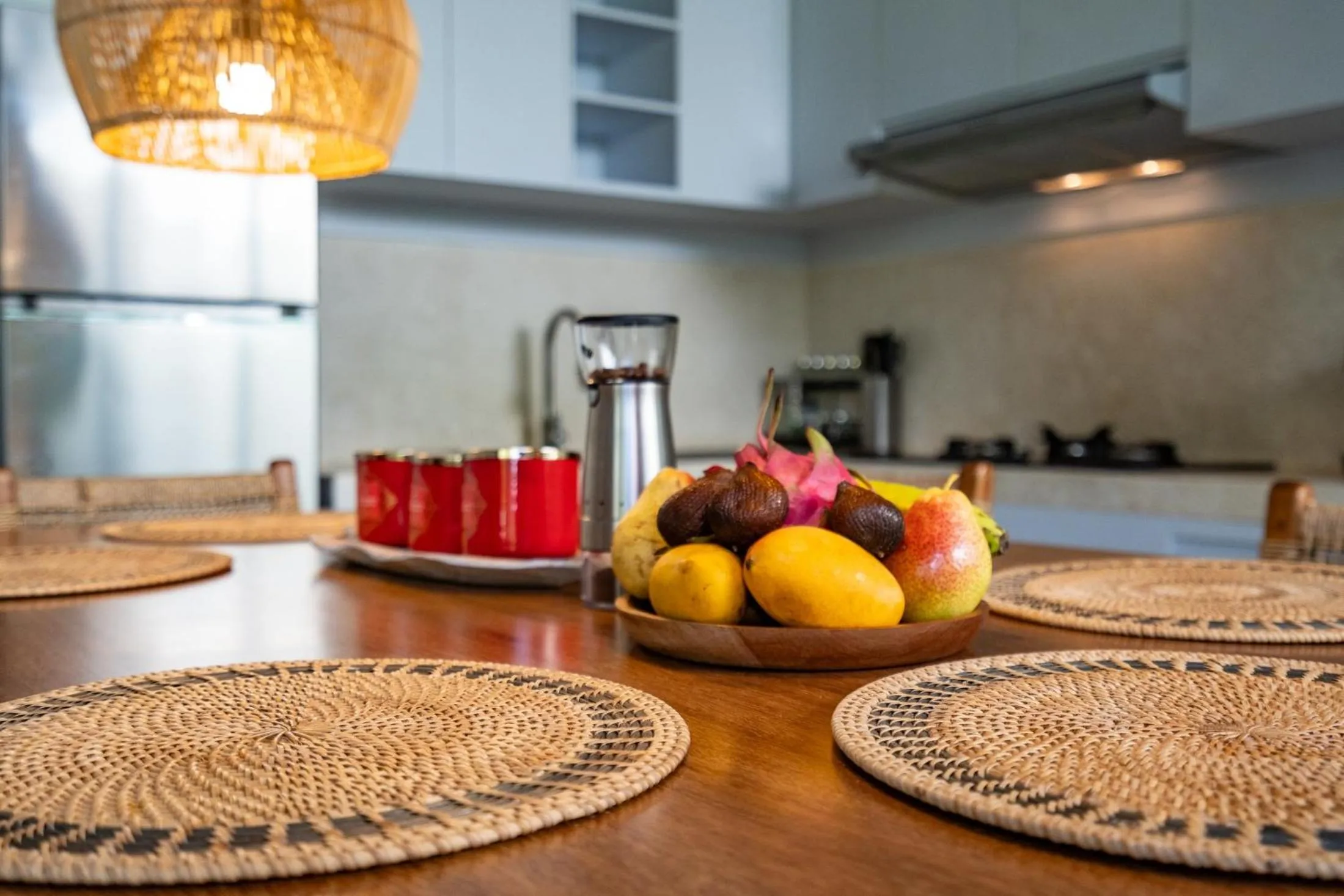 Dining area in Jungle Amaranth Villa Canggu - Exclusive 3BR Retreat with Pool, Modern Amenities and Top Location
