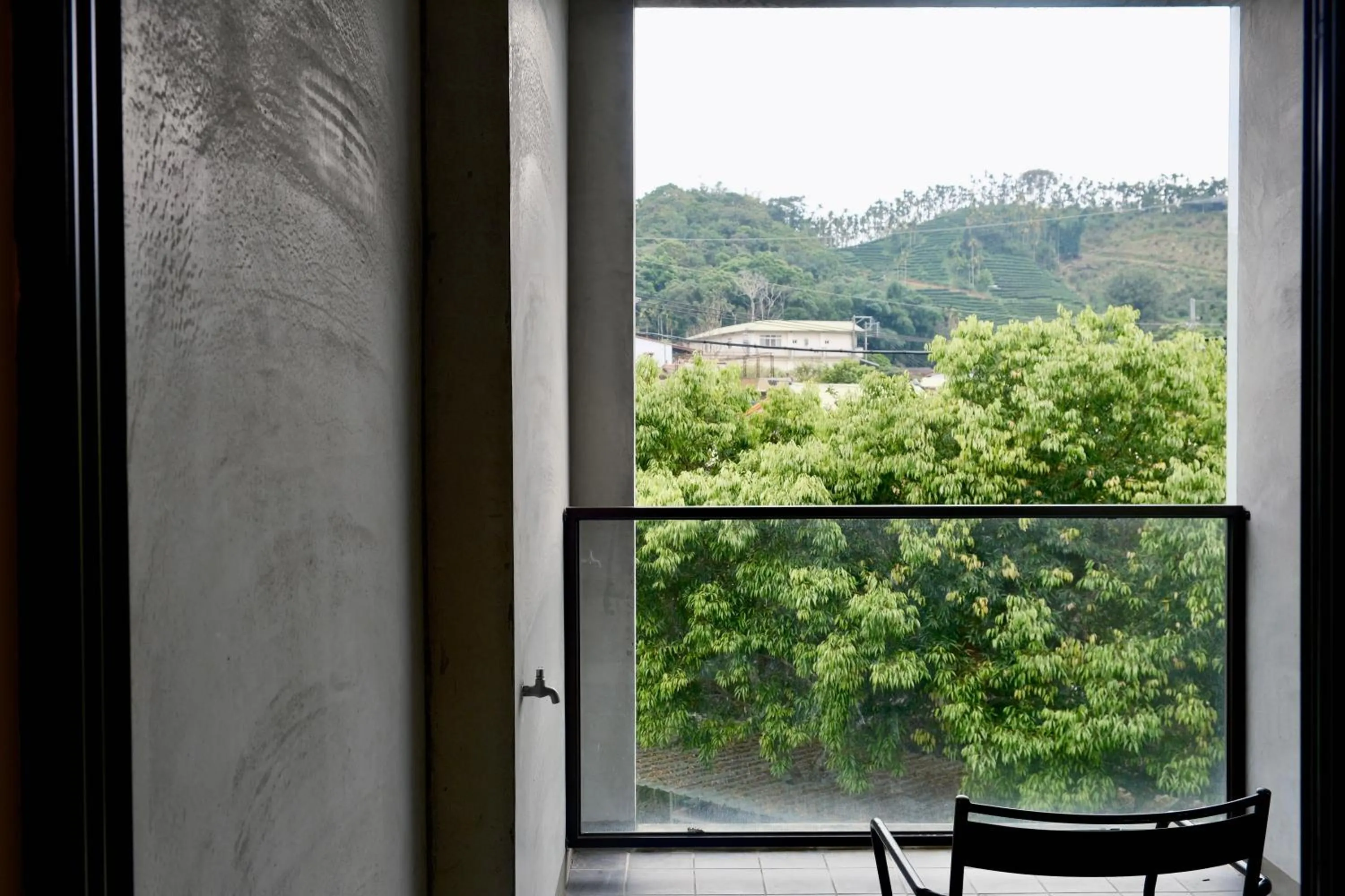 Balcony/Terrace in 愛黏在一起設計師民宿 Lovers BNB