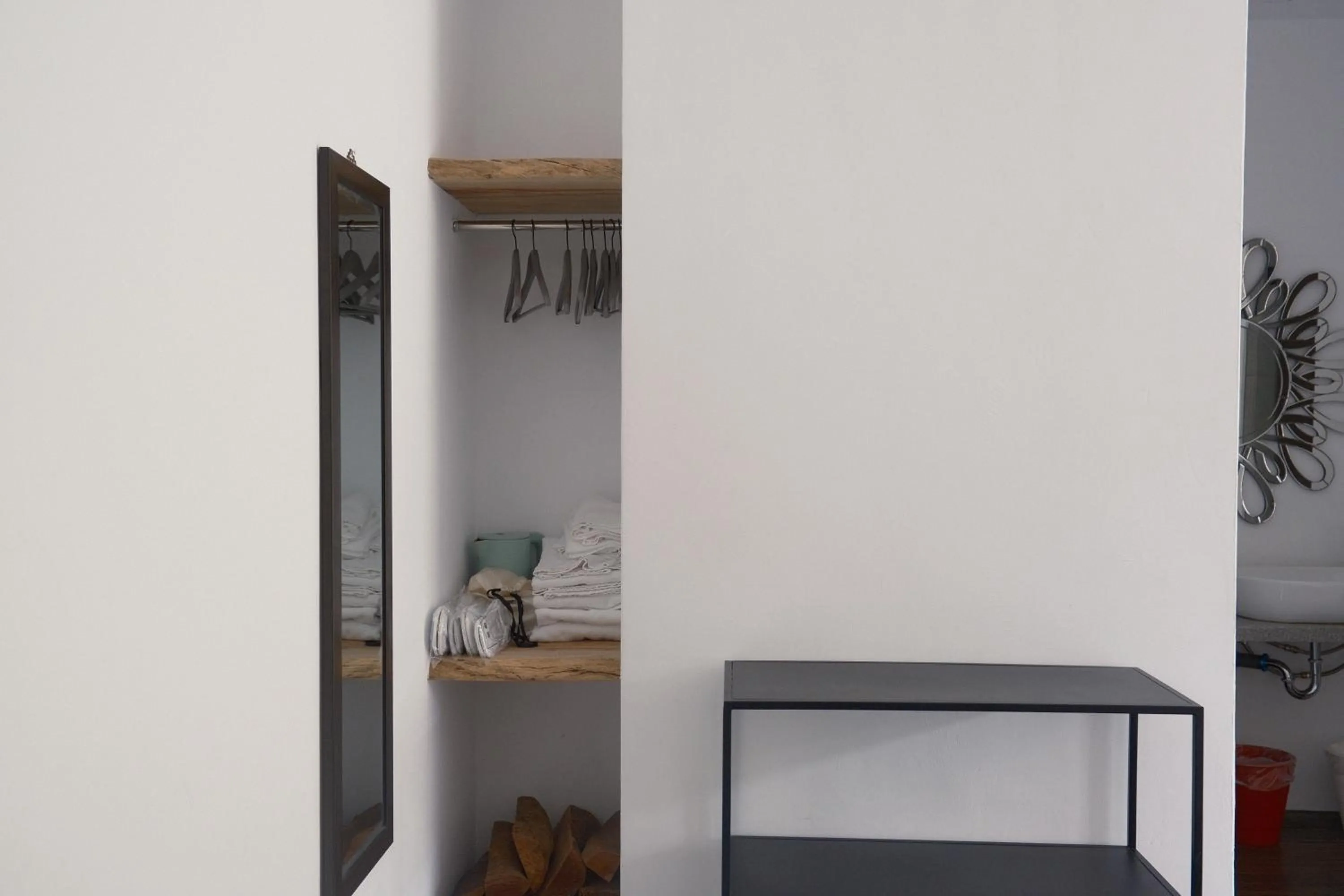 Decorative detail, Bed in 愛黏在一起設計師民宿 Lovers BNB