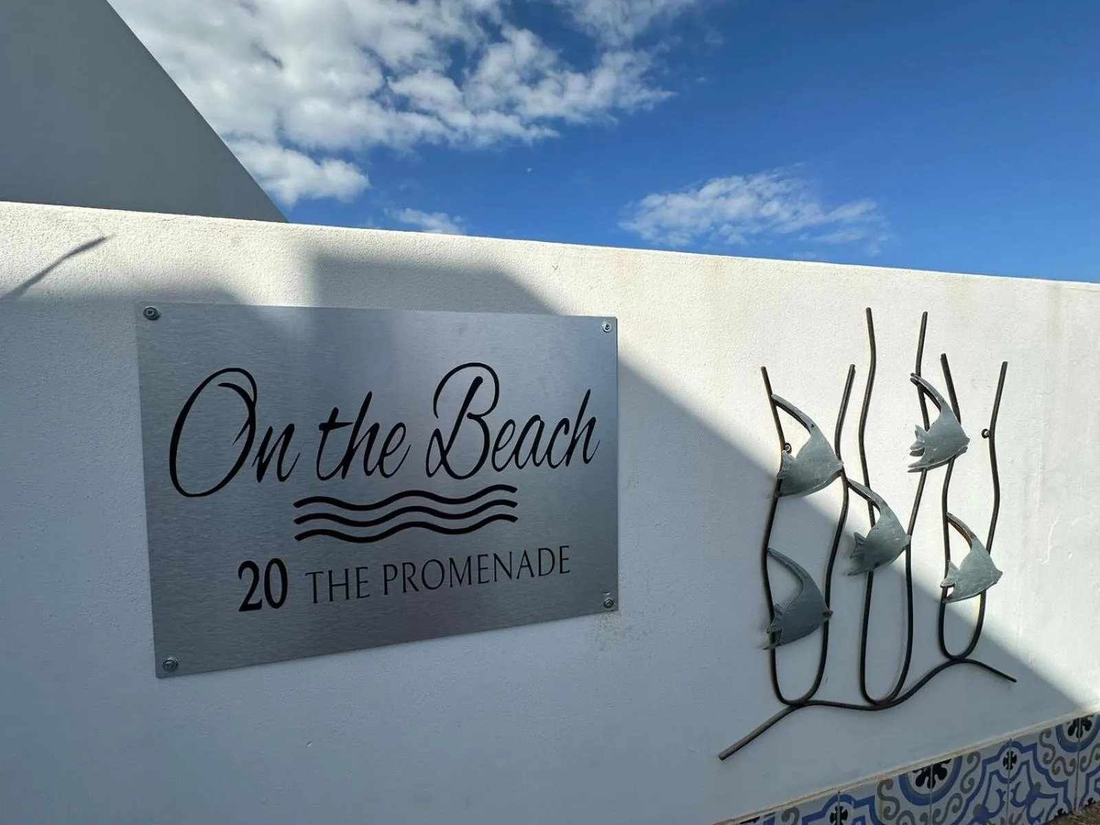 Facade/entrance in No 20 On the Beach Guesthouse