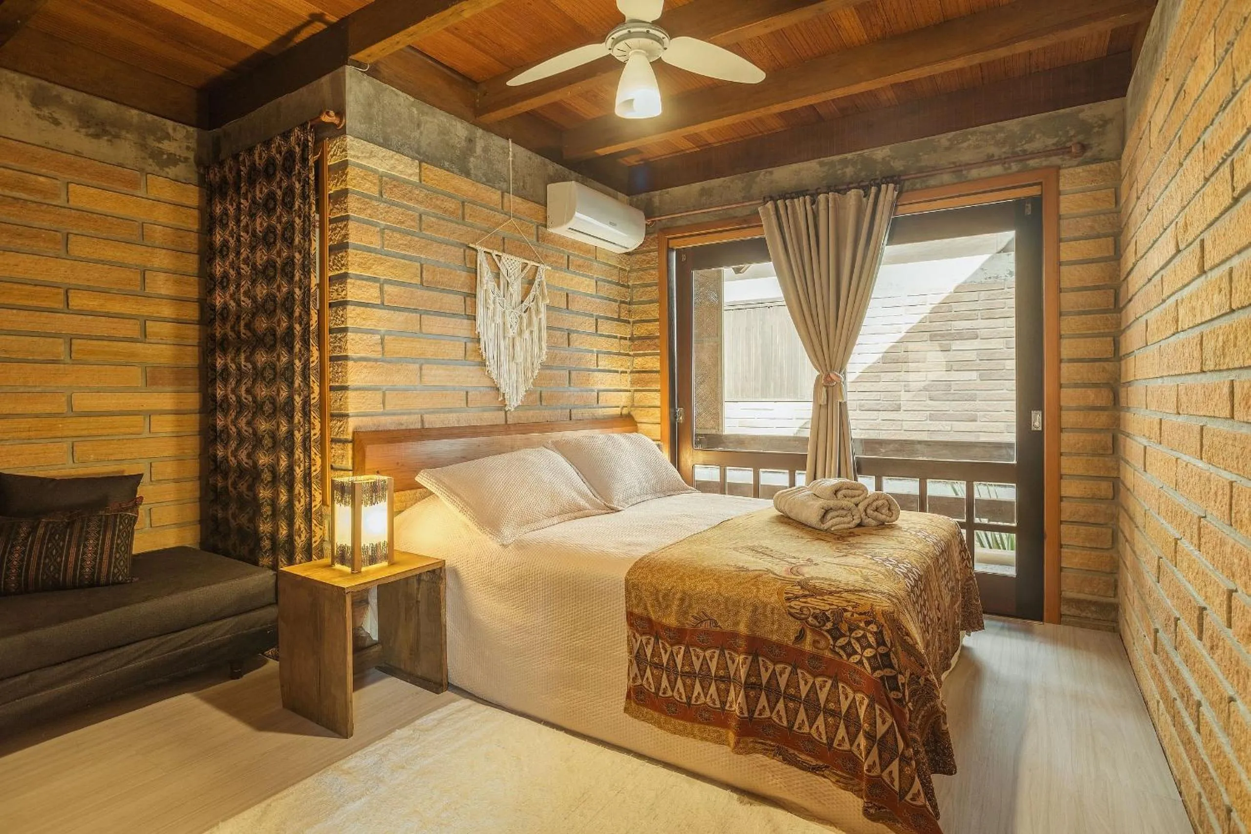 Bed in Villa Bali Casas pé na areia