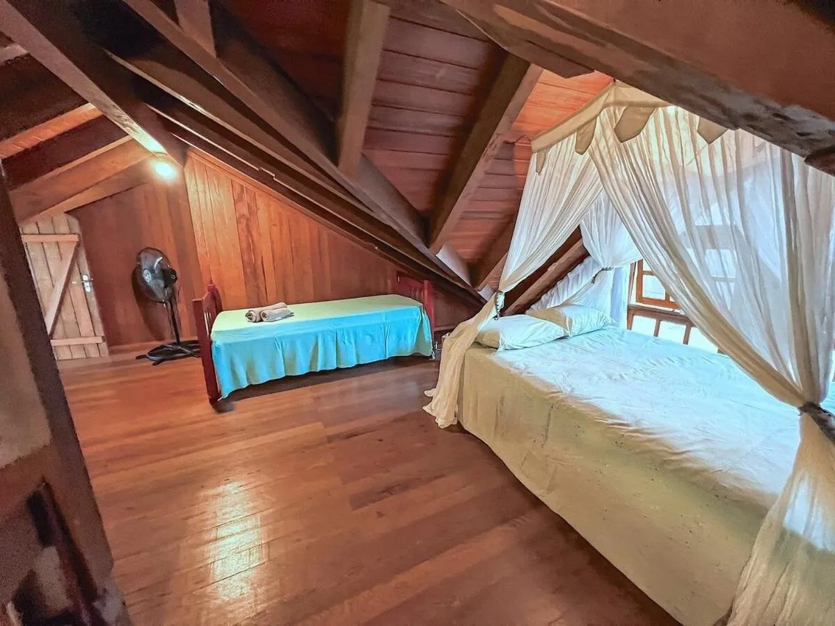 Bed in Villa Bali Casas pé na areia