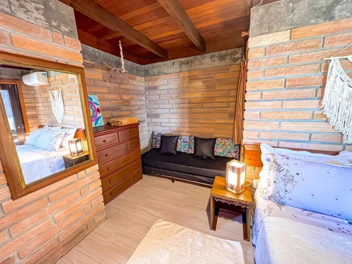 Bed in Villa Bali Casas pé na areia