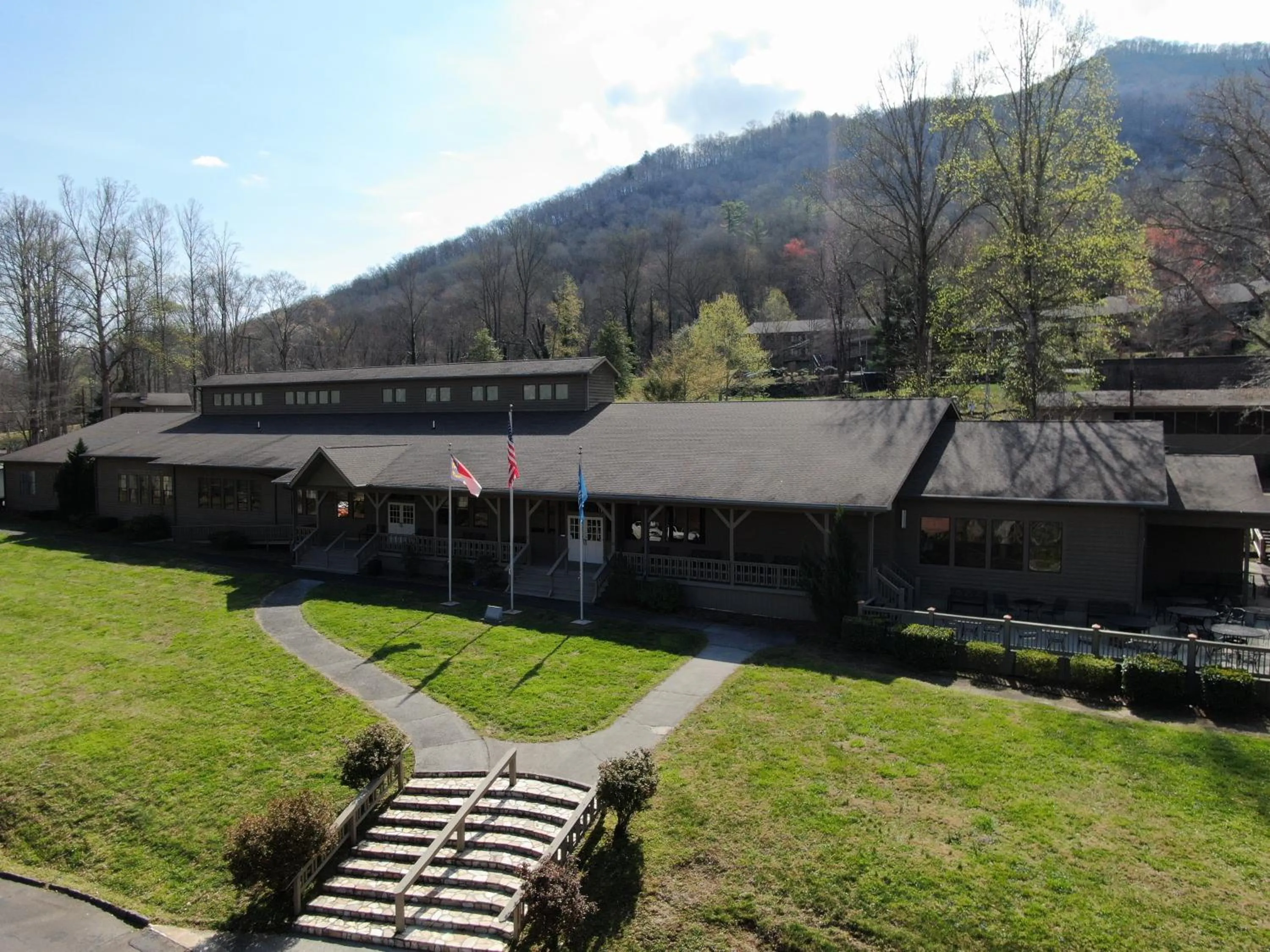 Property building in Fontana Village Resort & Marina