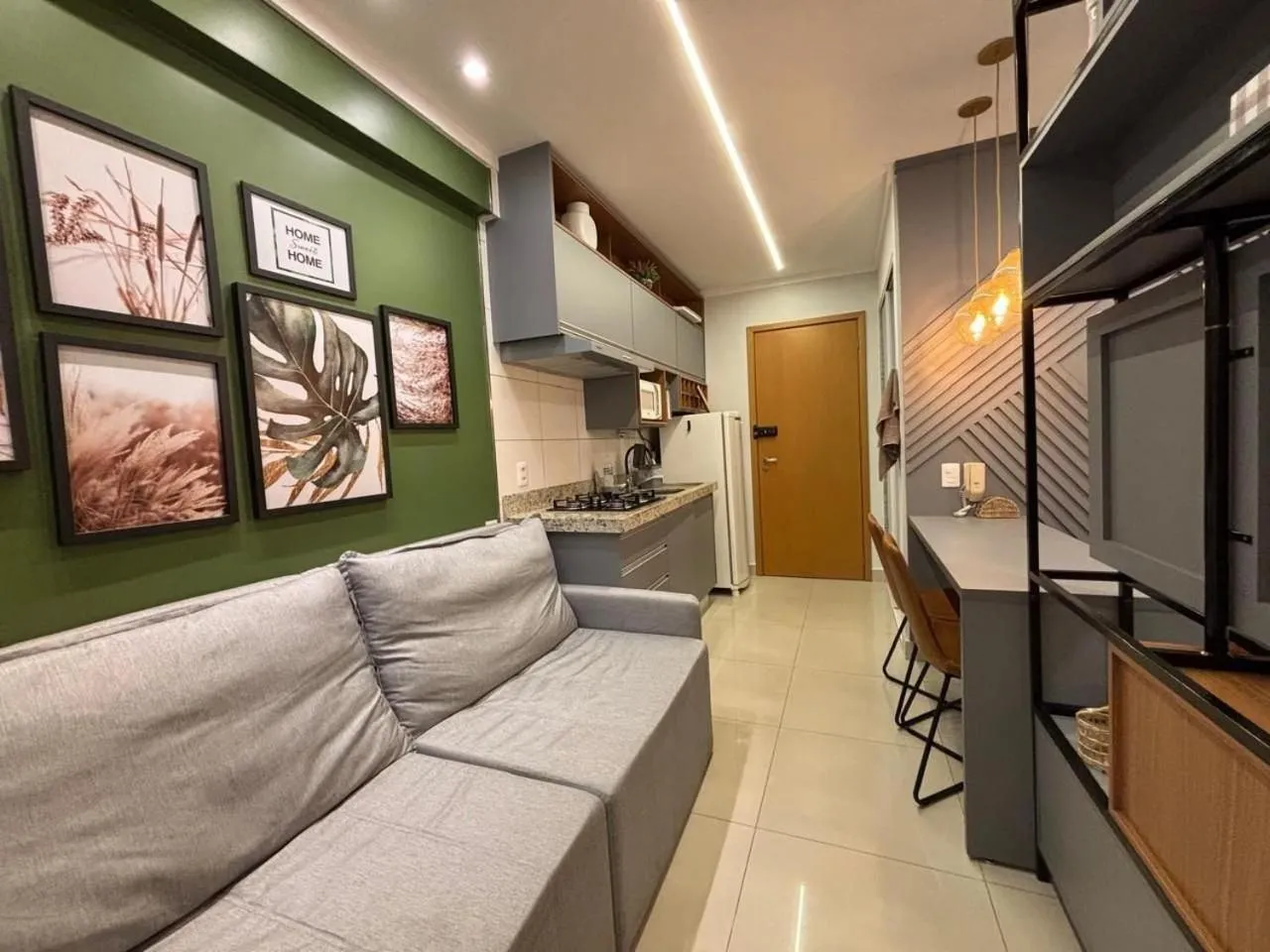 1 Qts.| 2 Hósp. | Linda vista| Ao lado do Shopping