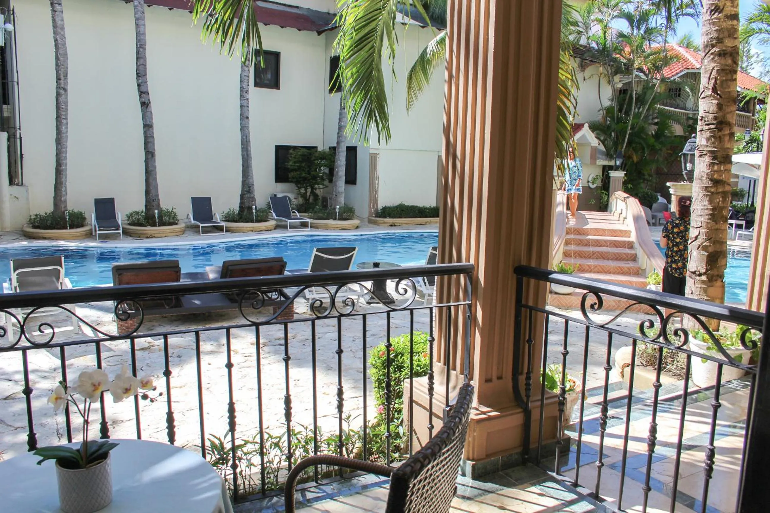 Balcony/Terrace in Hotel Plaza Brisas