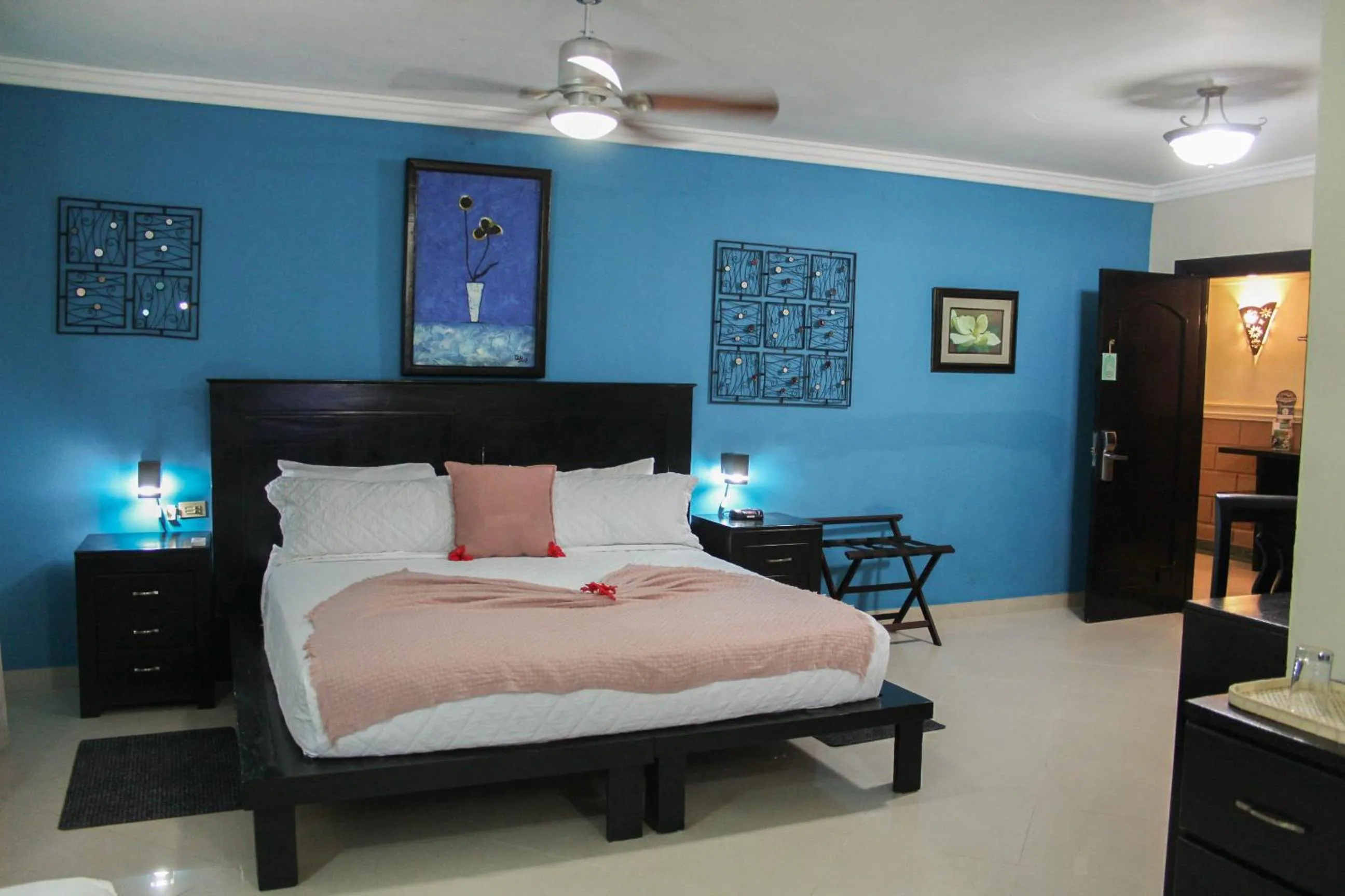 Bed in Hotel Plaza Brisas