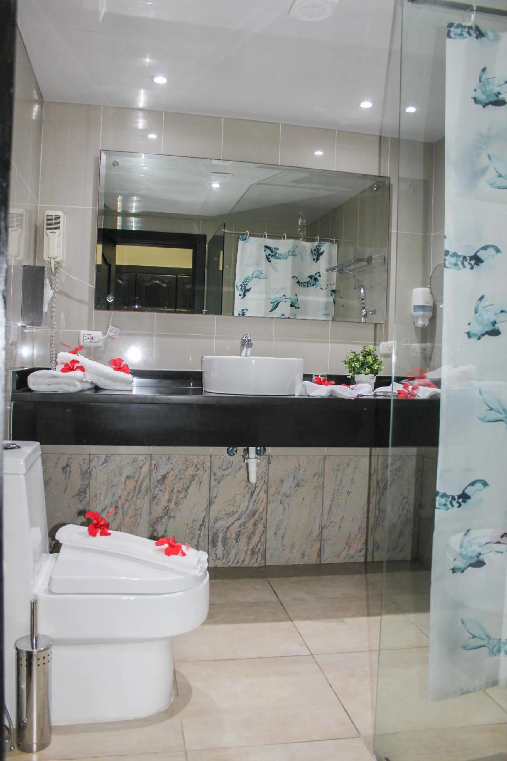 Bathroom in Hotel Plaza Brisas