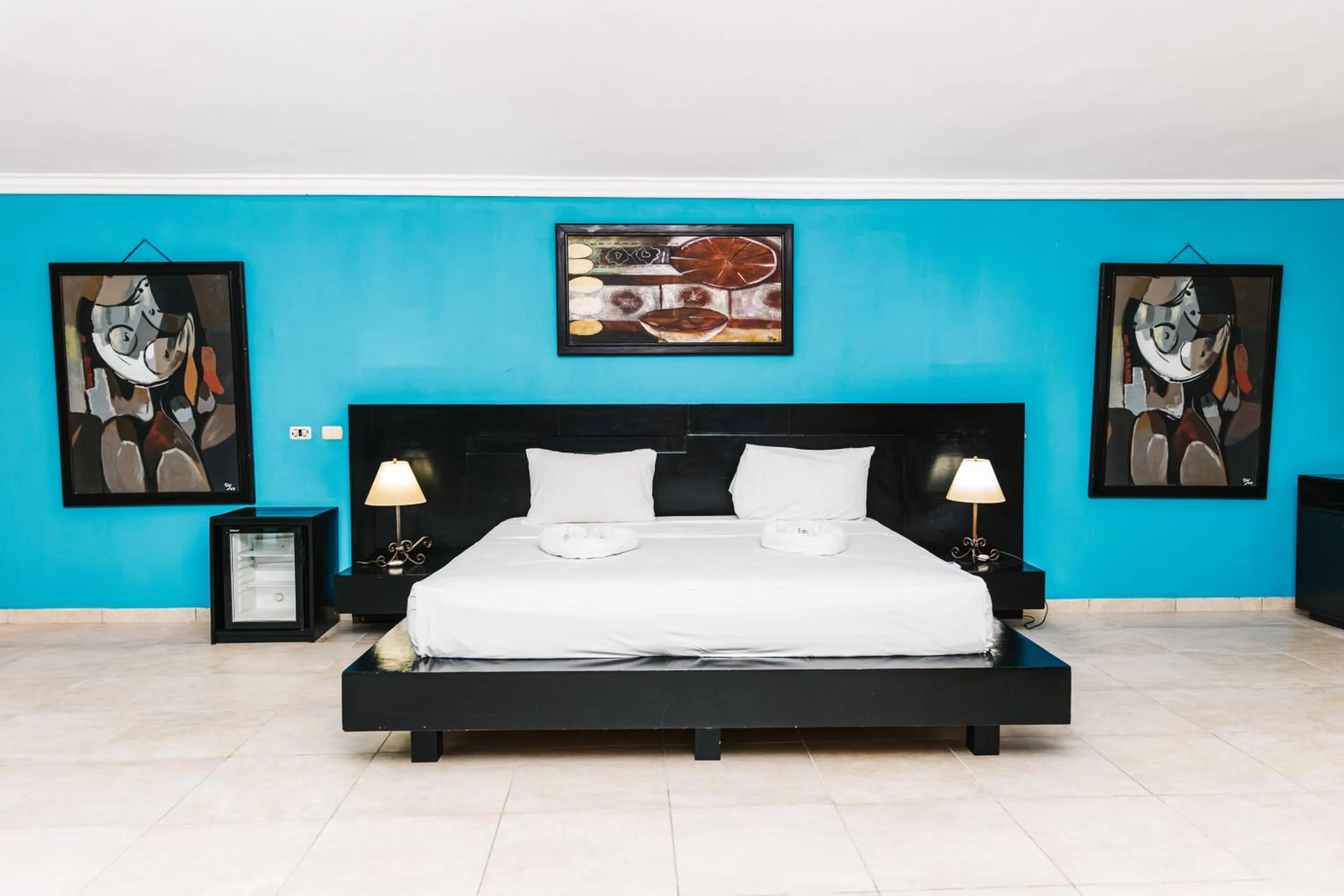 Bed in Hotel Plaza Brisas