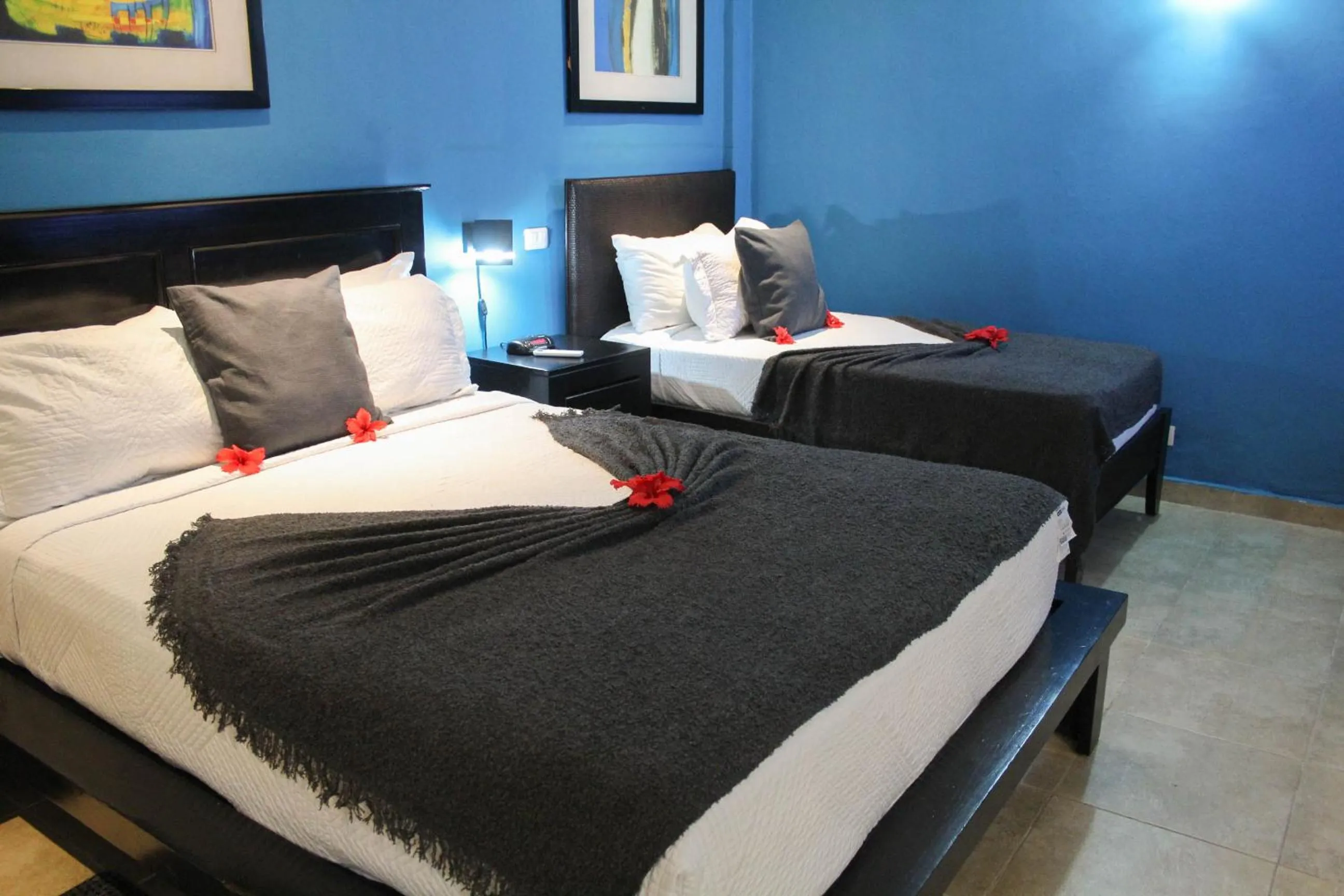 Bed in Hotel Plaza Brisas