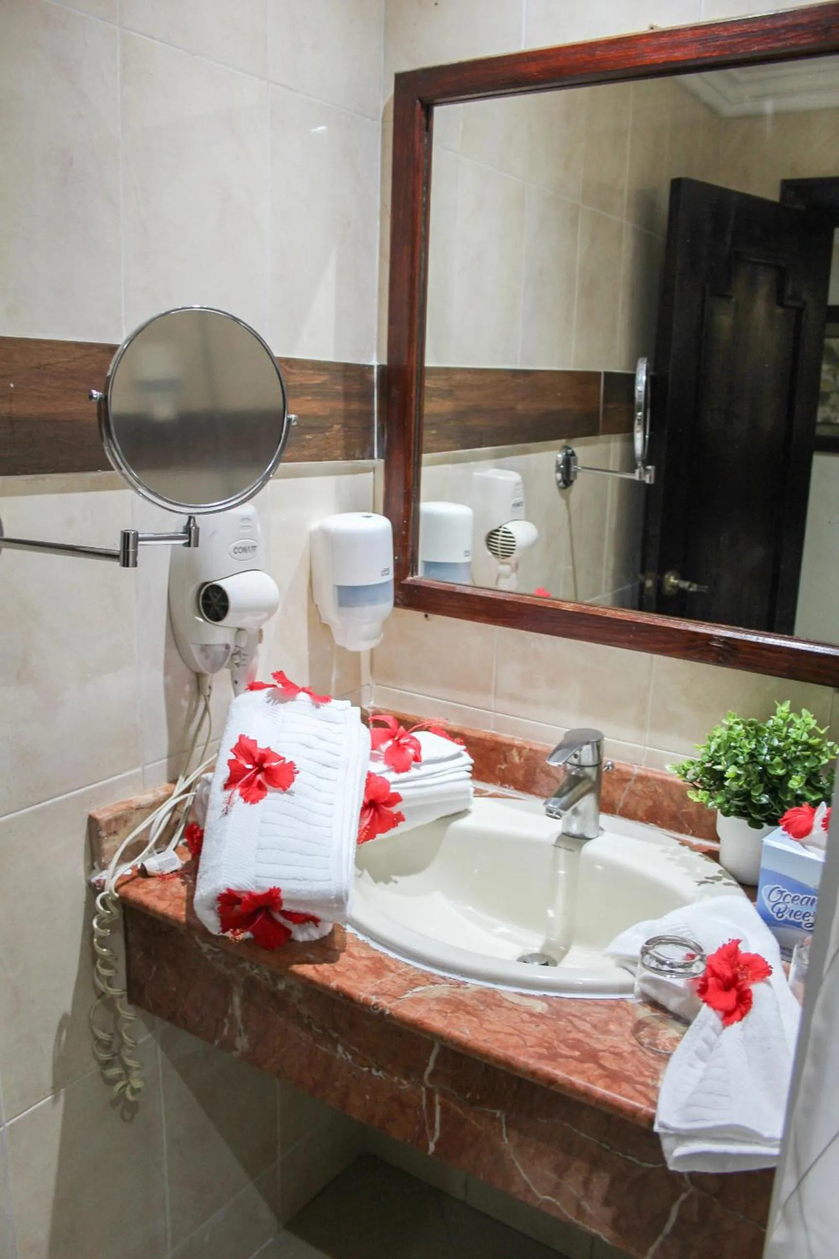 Bathroom in Hotel Plaza Brisas