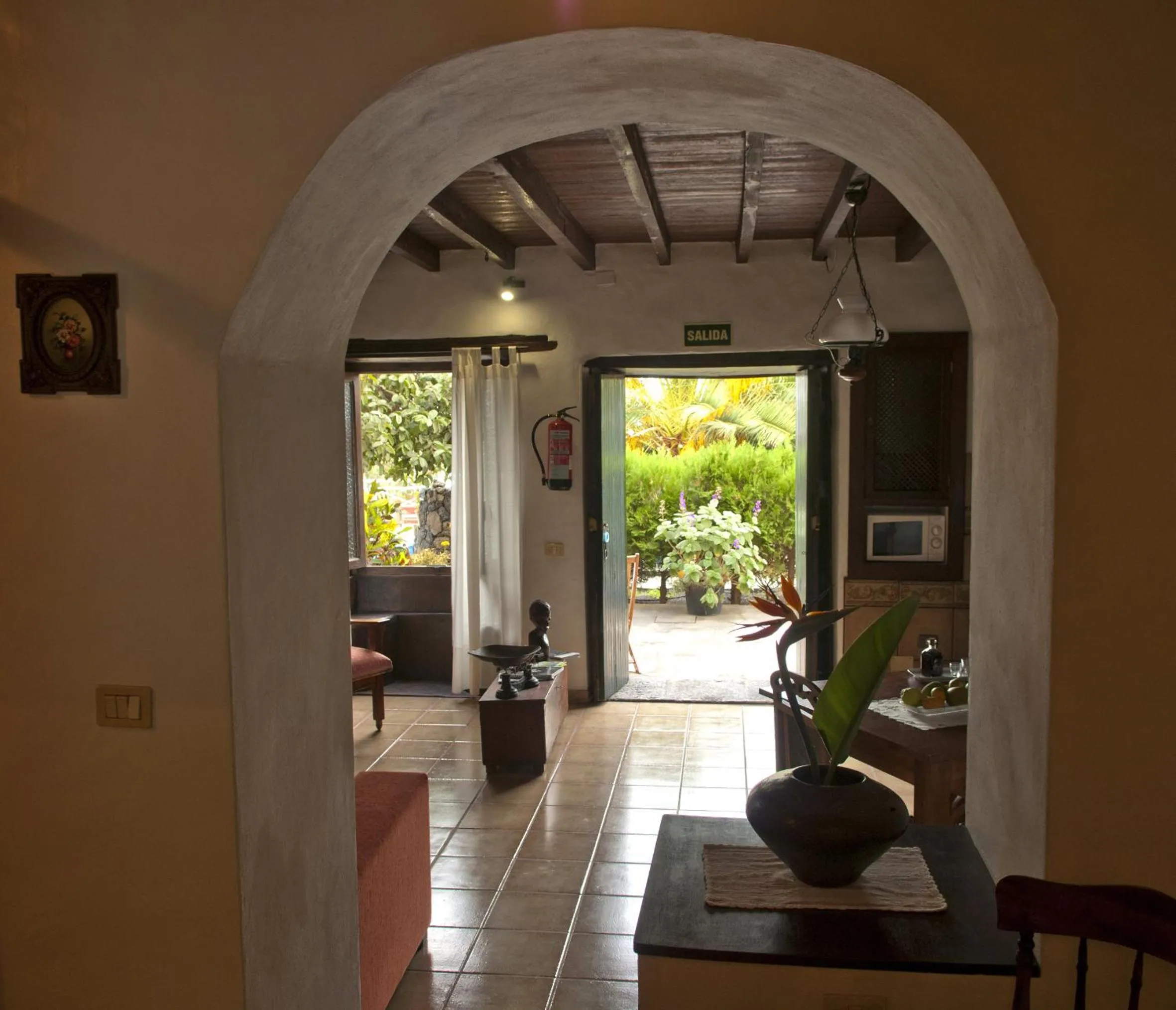 Living room in Villa Asunción C