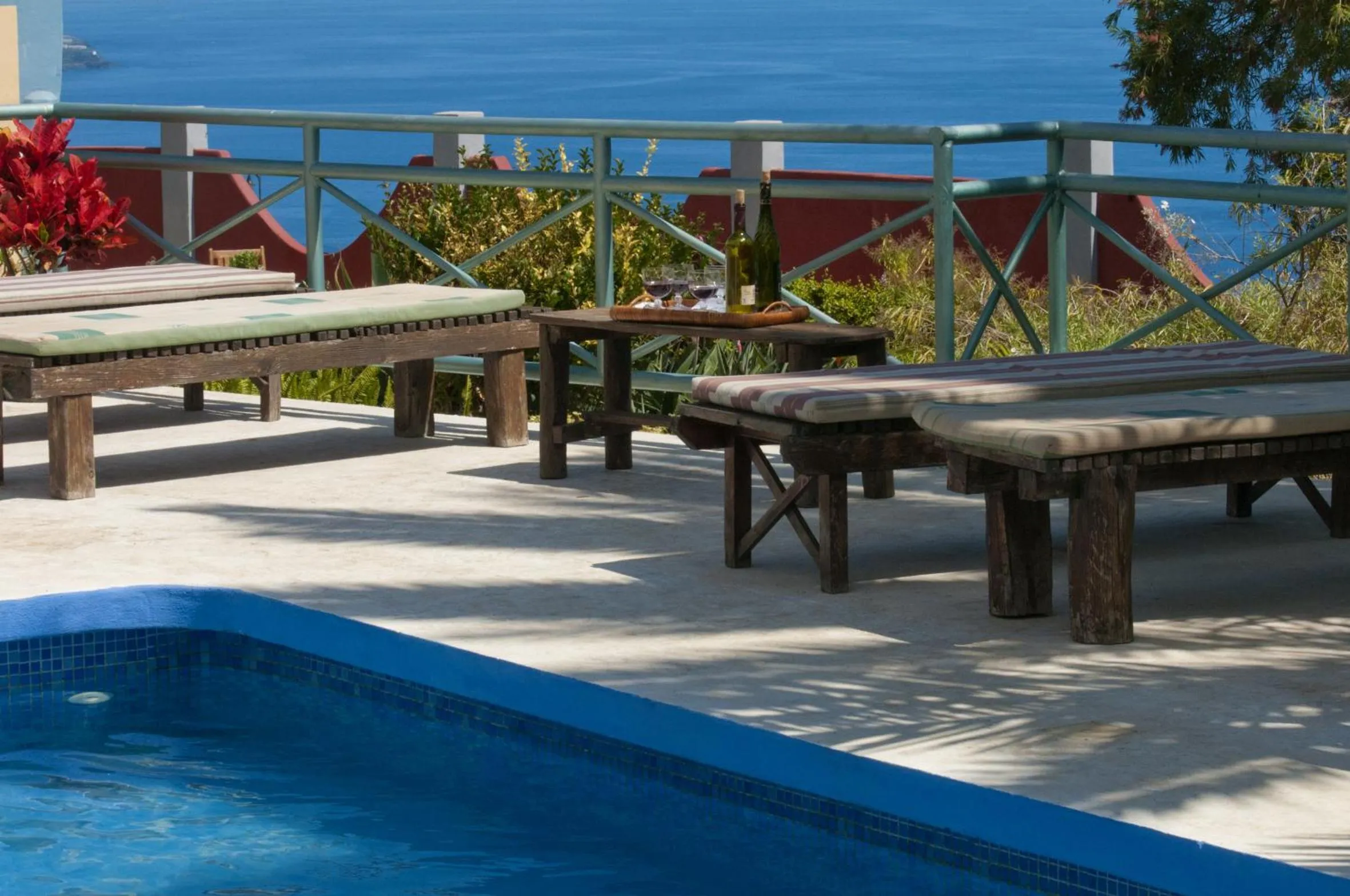 Solarium, Swimming Pool in Villa Asunción C