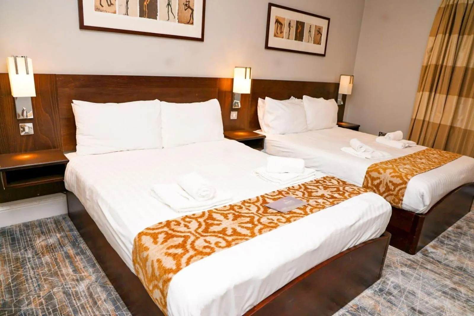 Bedroom, Bed in New Wilmington Hotel