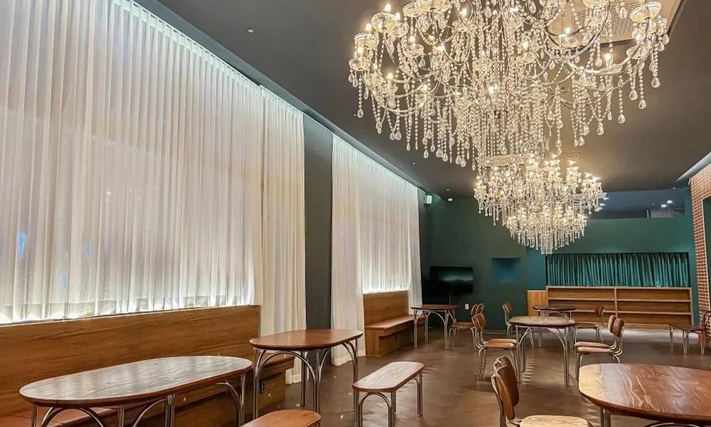 Seating area in Busan Nampo Cotice The Ground