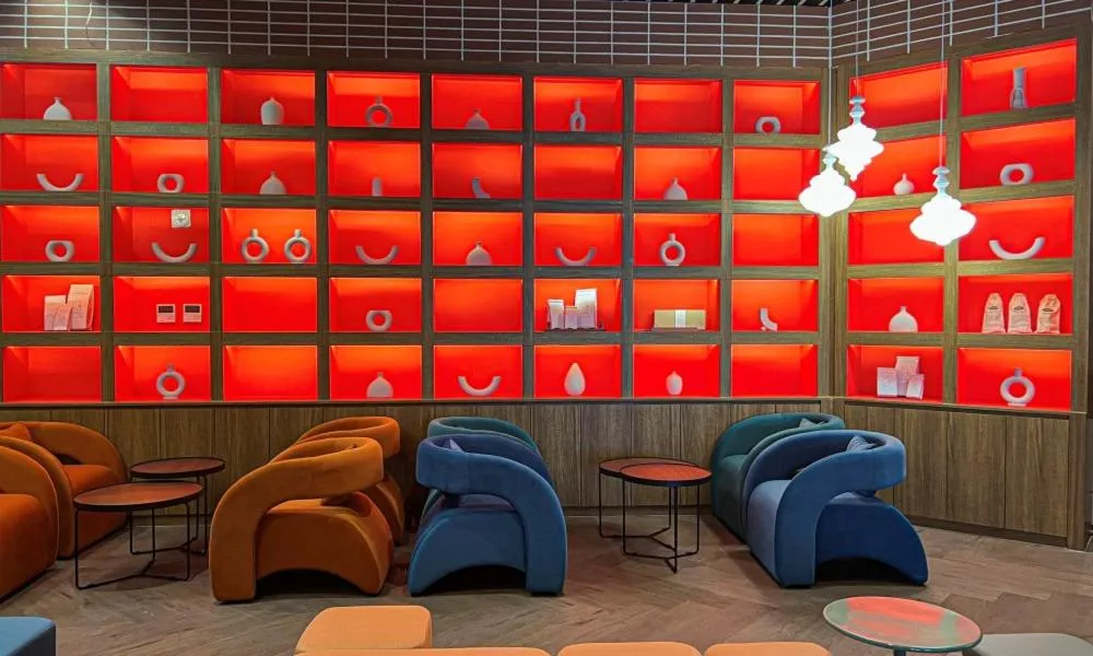 Seating area in Busan Nampo Cotice The Ground