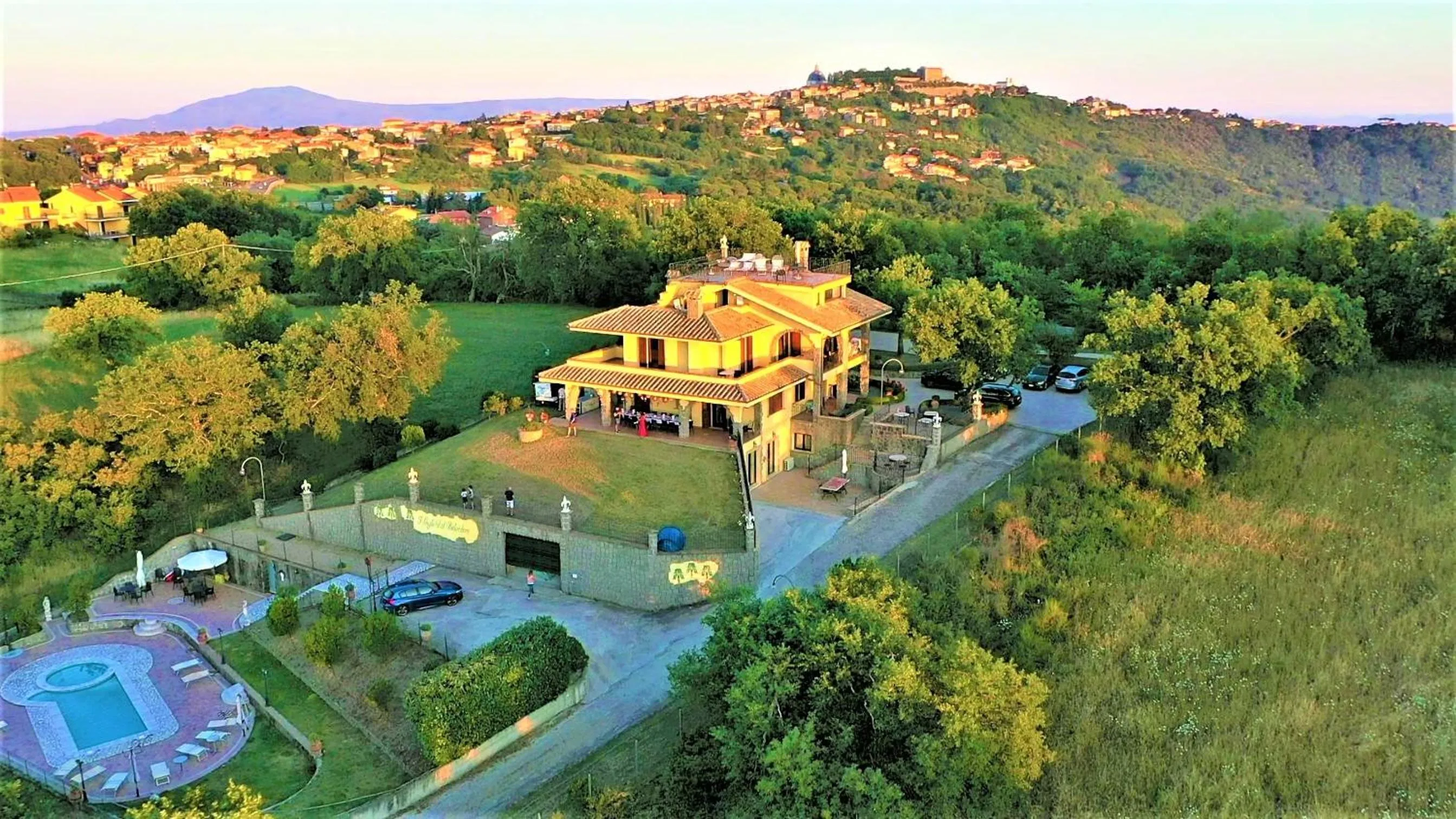 Bird's eye view in I Gigli del Belvedere