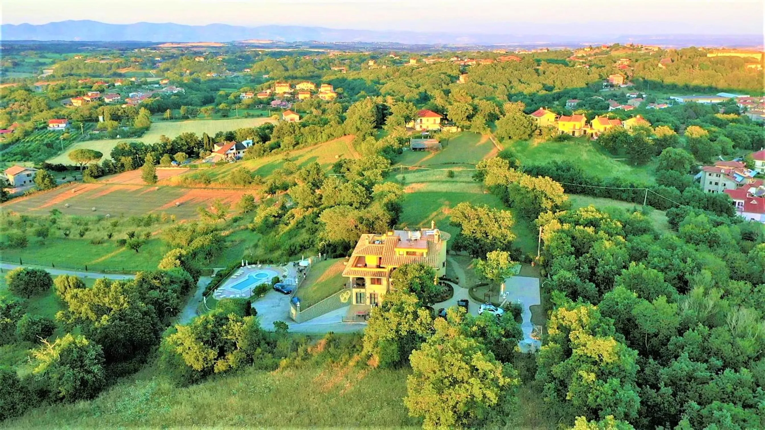 Bird's eye view in I Gigli del Belvedere