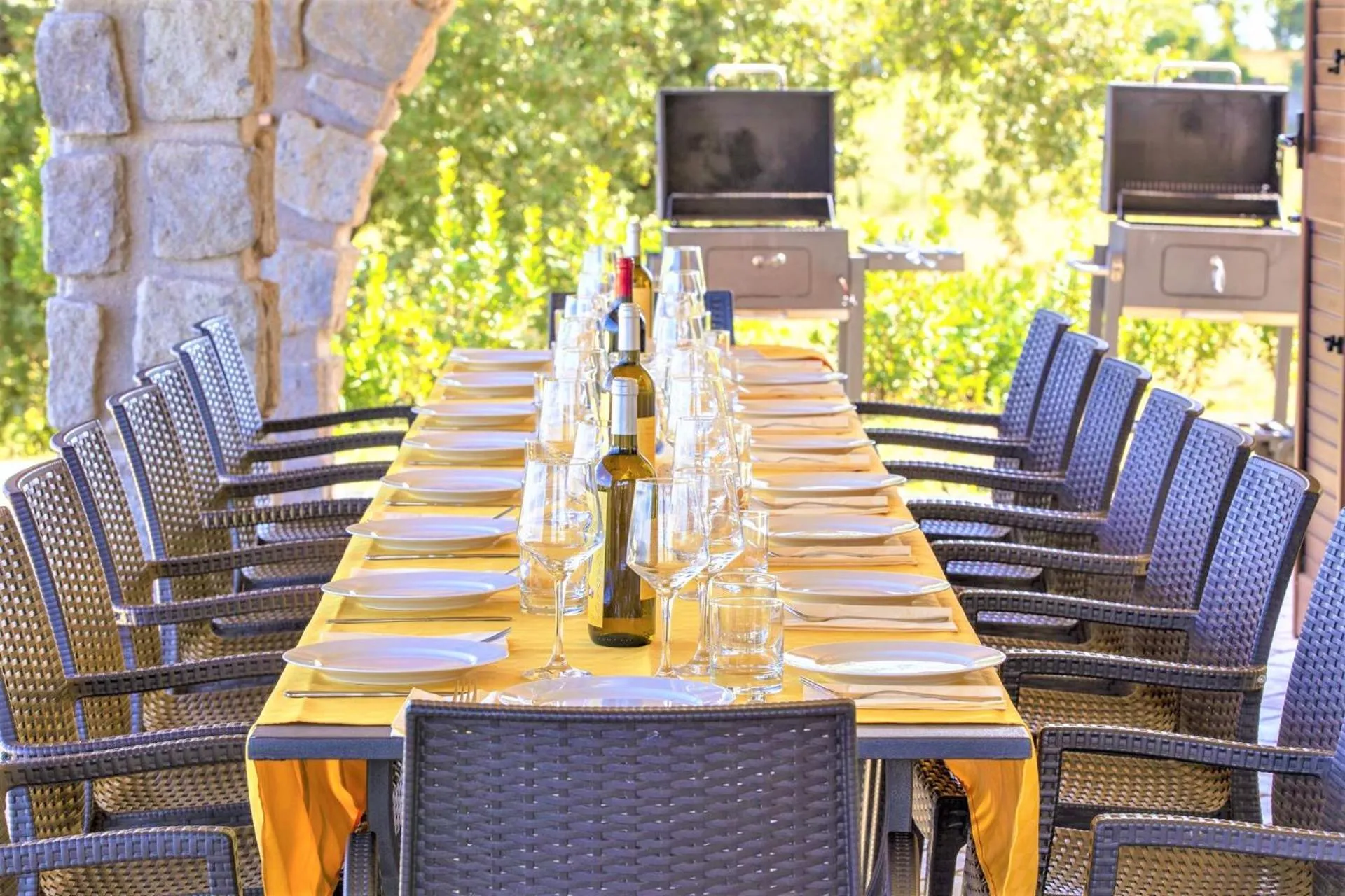 Patio in I Gigli del Belvedere